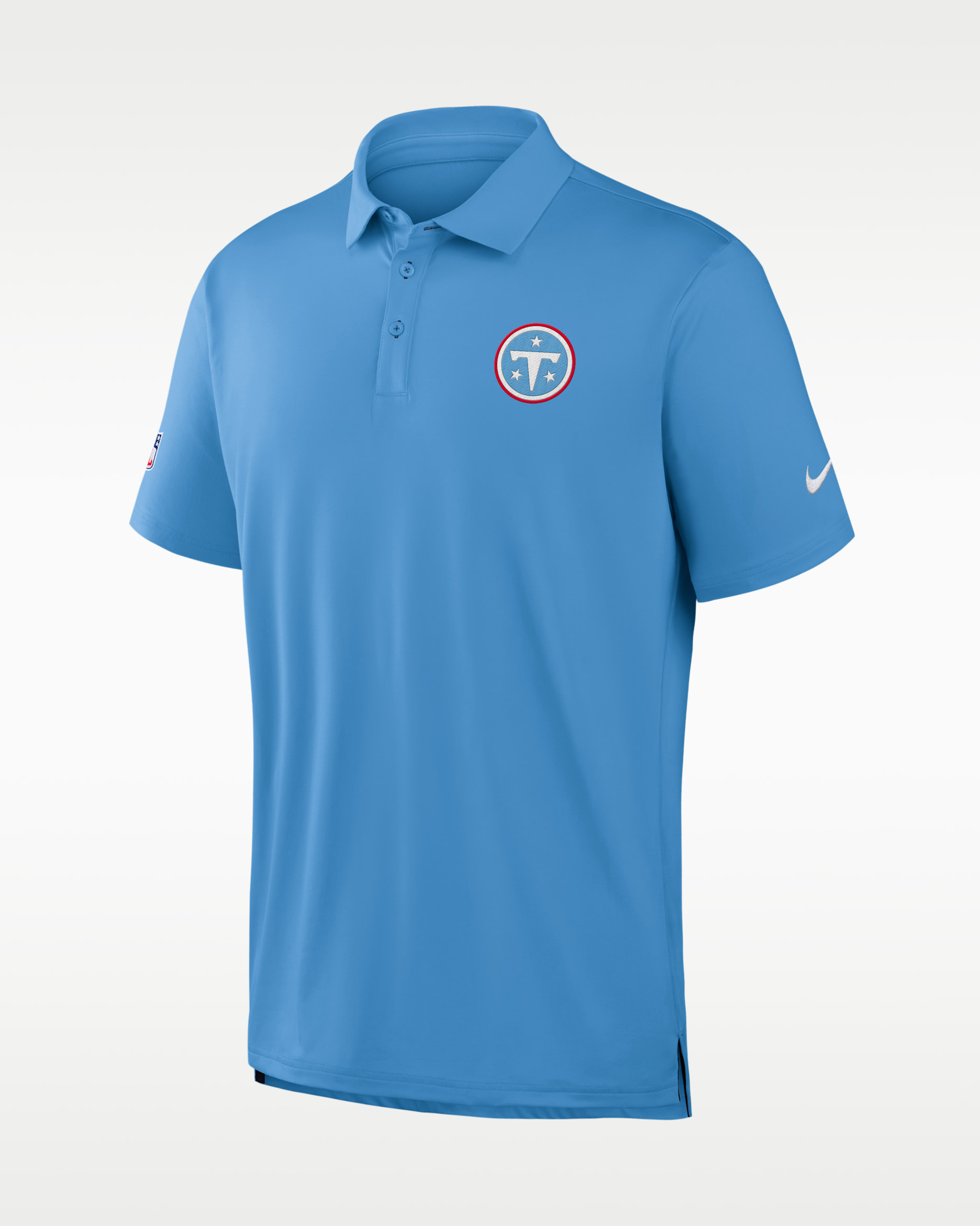 Tennessee Titans Tour Men's Nike Dri-FIT NFL Polo - Blue