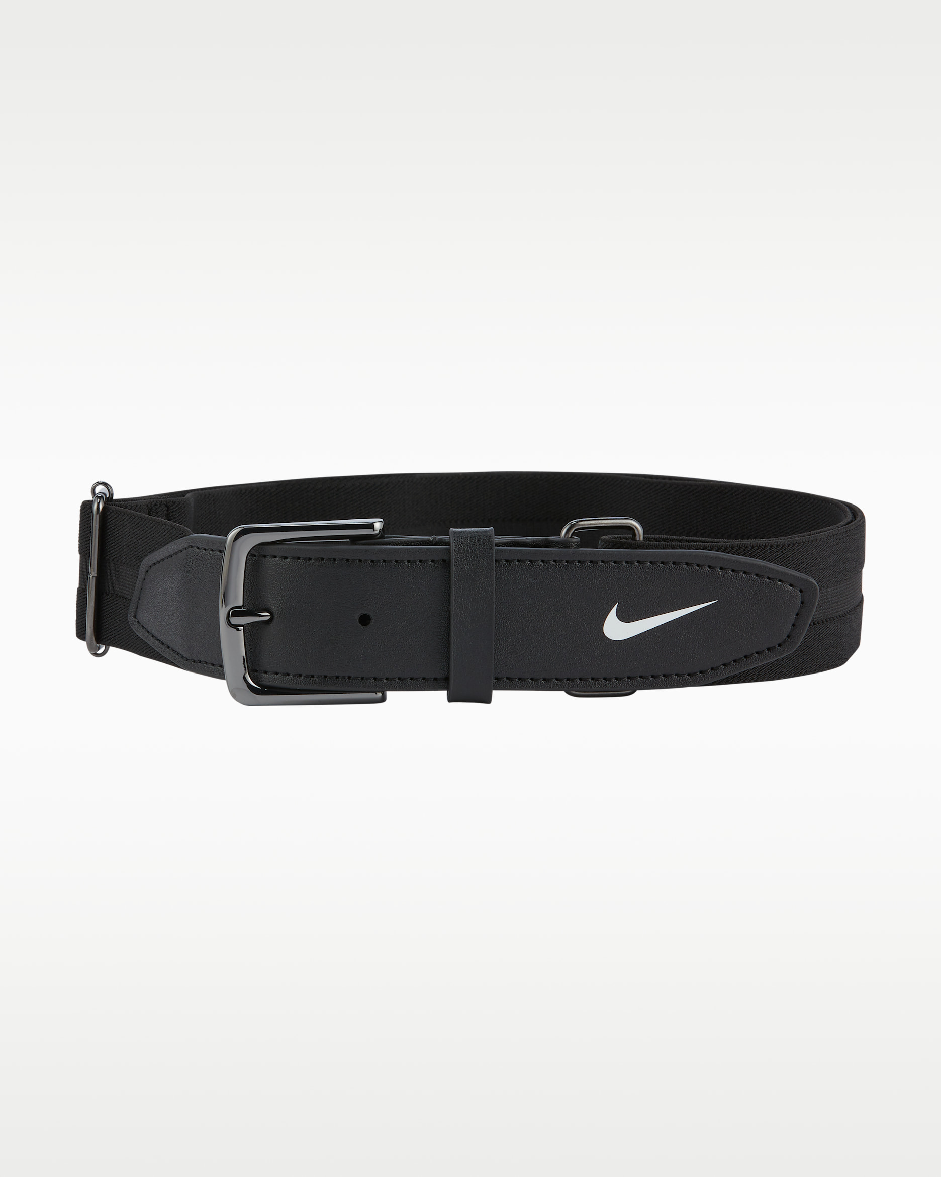 Cinturón de béisbol Nike - Negro/Blanco