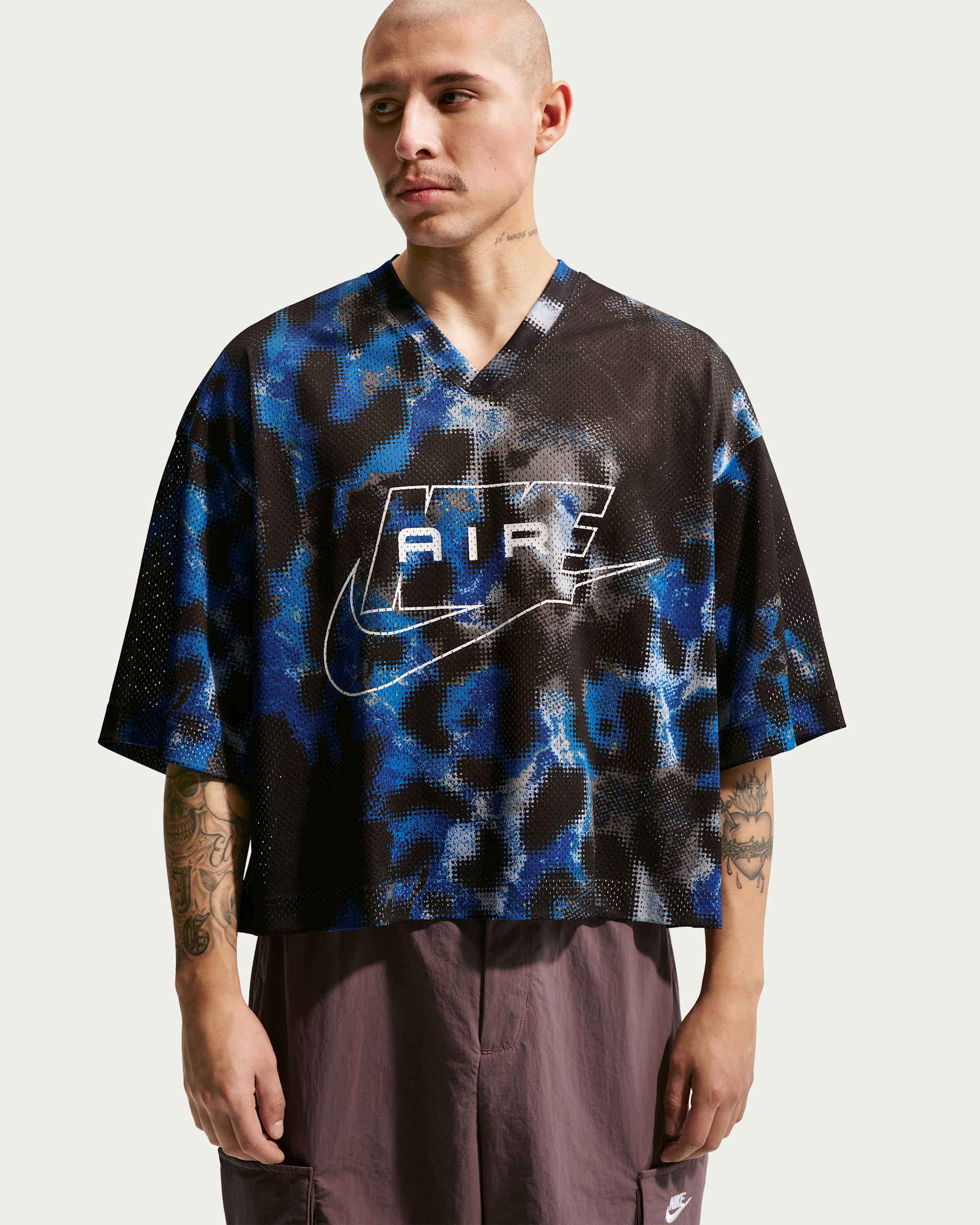 Nike Air Men's Jersey - Blue Crystal