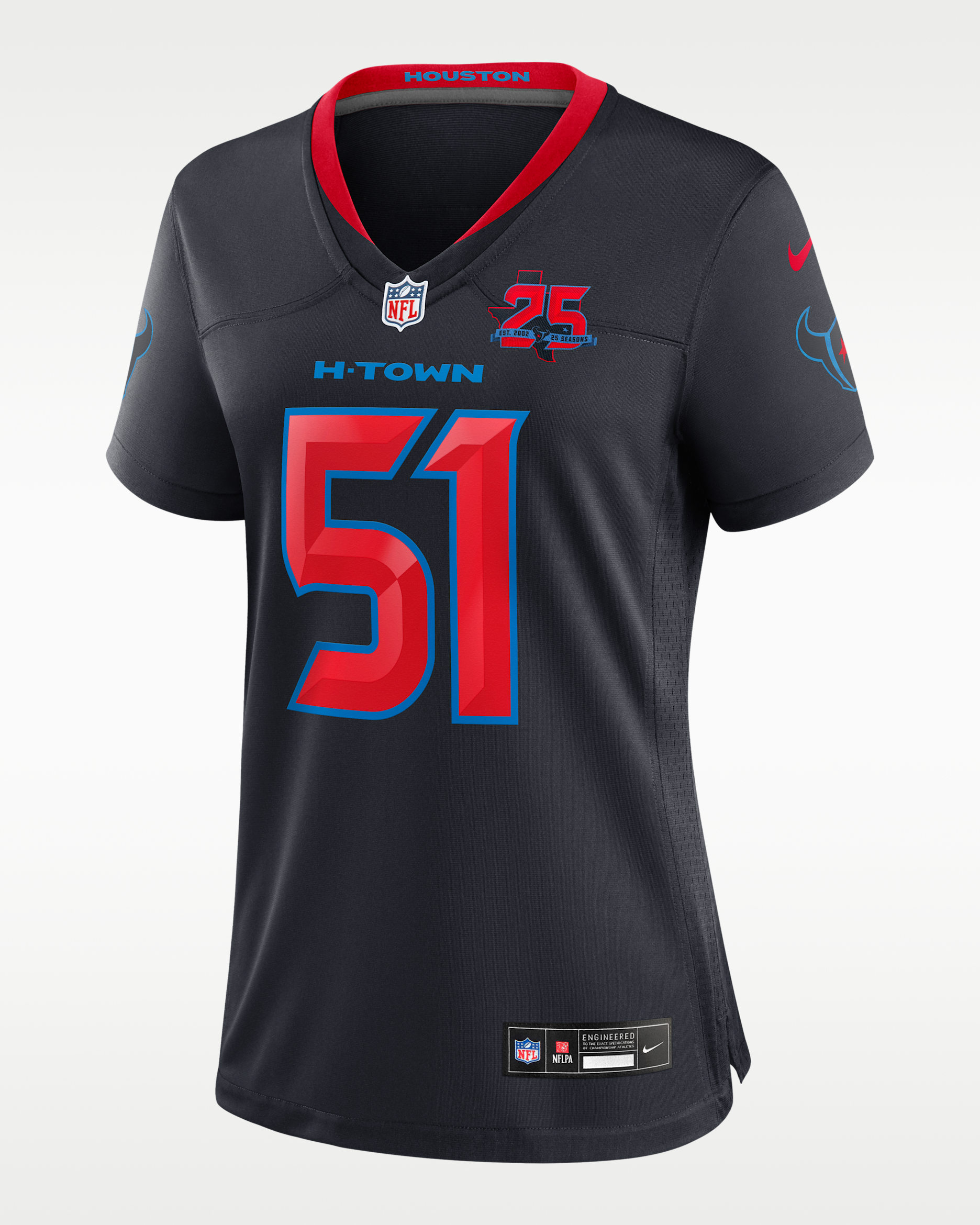 Will Anderson Jr. Houston Texans Women's Nike NFL Game Jersey - Navy