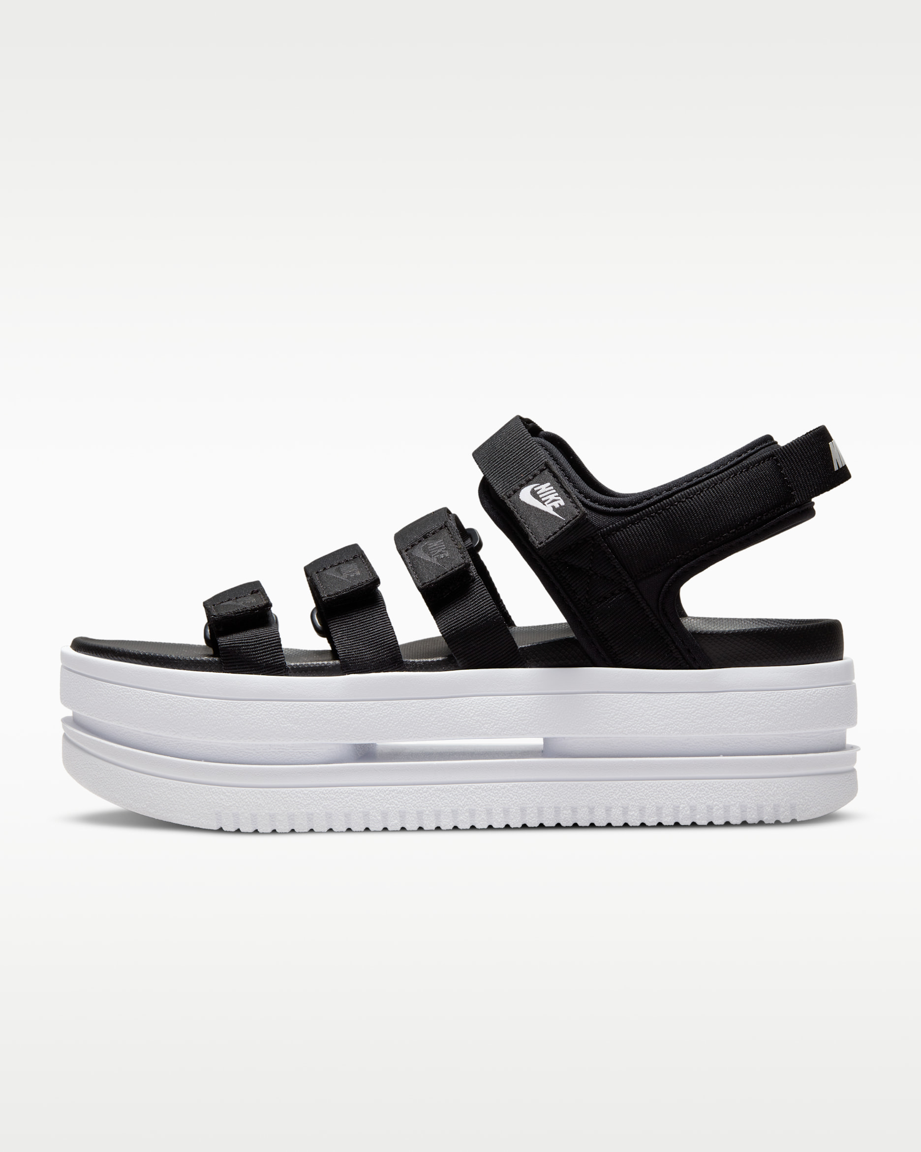Sandalias para mujer Nike Icon Classic - Negro/Blanco/Blanco