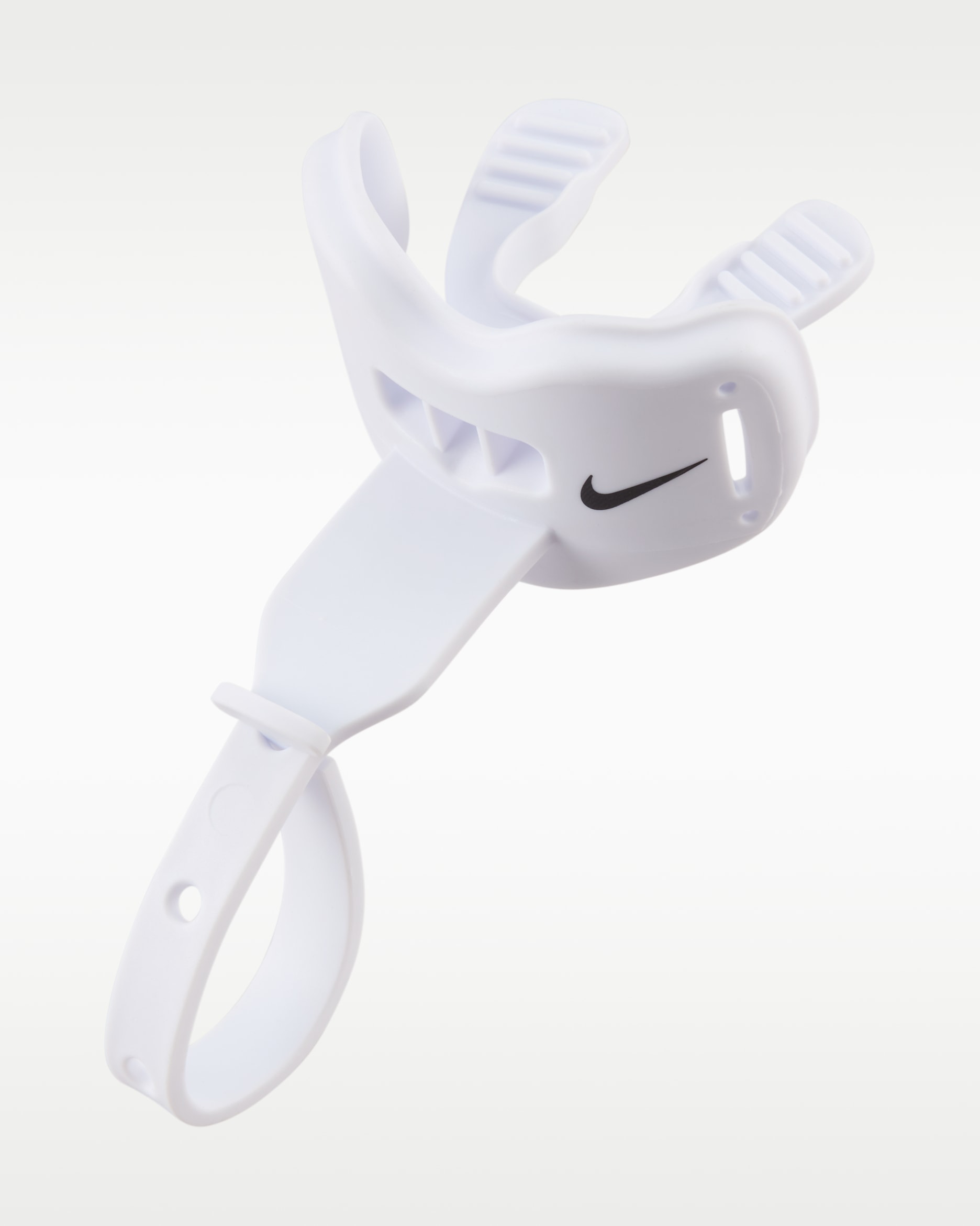 Nike Alpha 2.0 Big Kids' Football One-Piece Lip Protecting Mouthguard - White