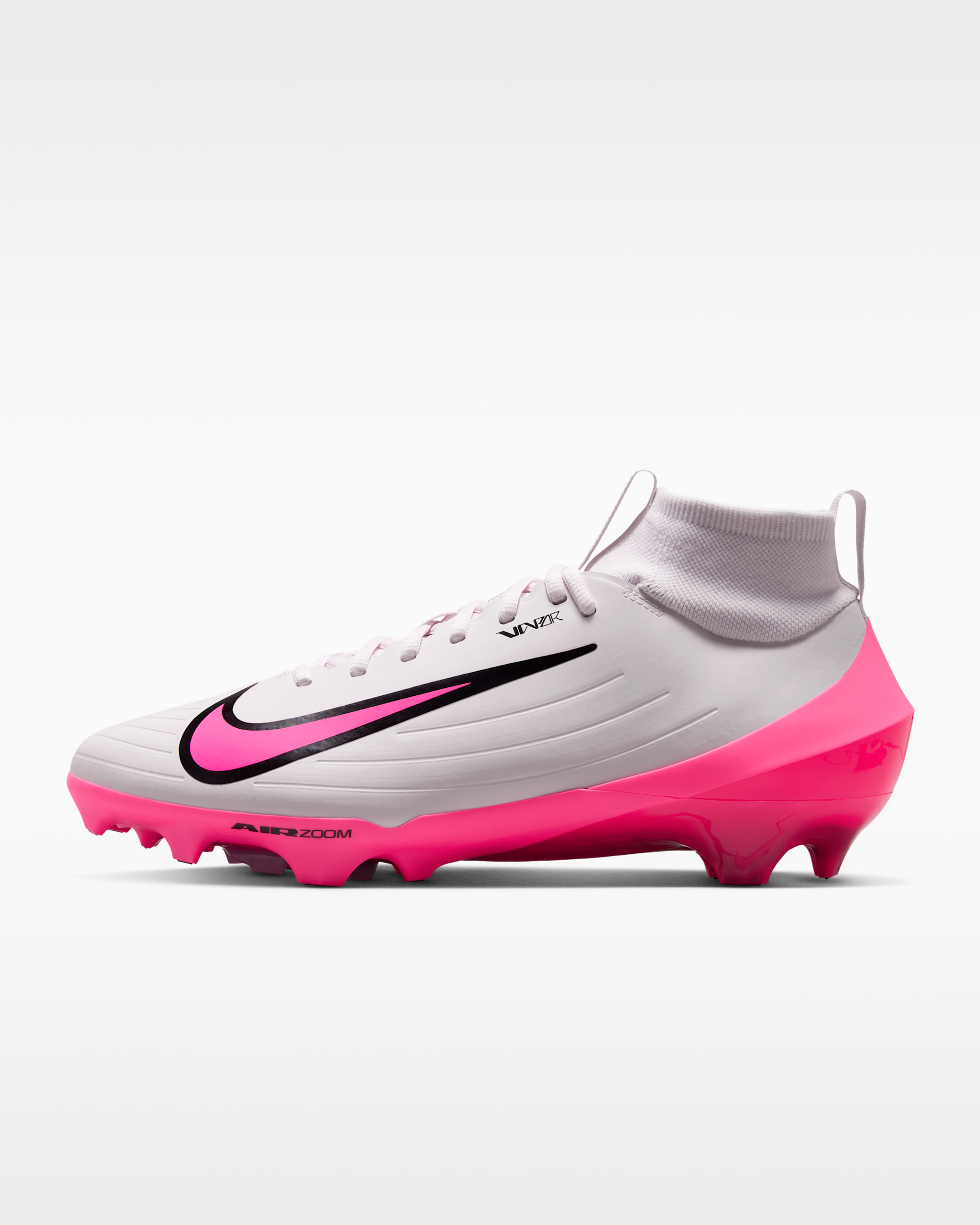 Nike Vapor Pro 1 Football Cleats - Pearl Pink/Black/Hyper Pink