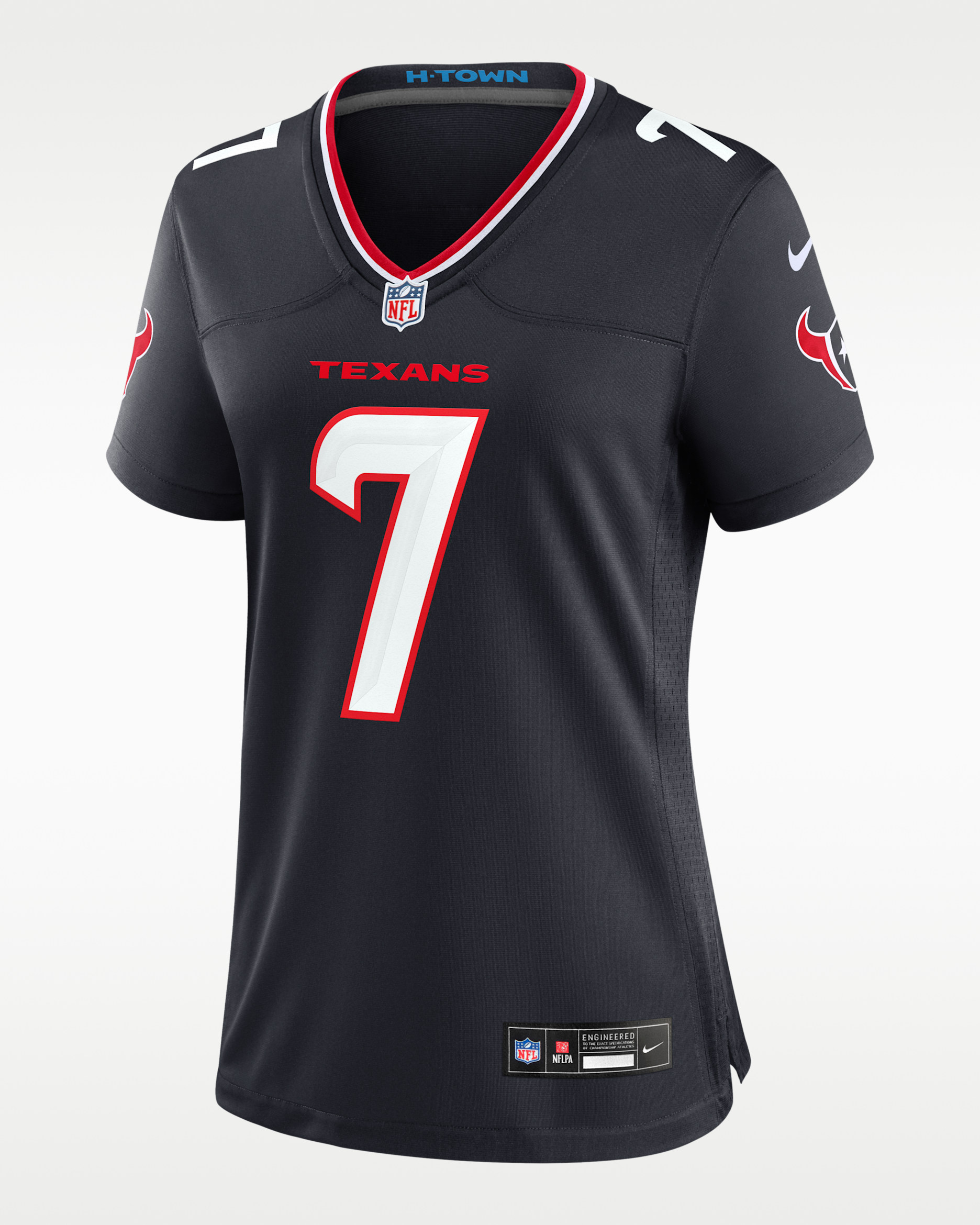 Jersey de fútbol americano para mujer Nike de la NFL Game C.J. Stroud Houston Texans - Azul marino