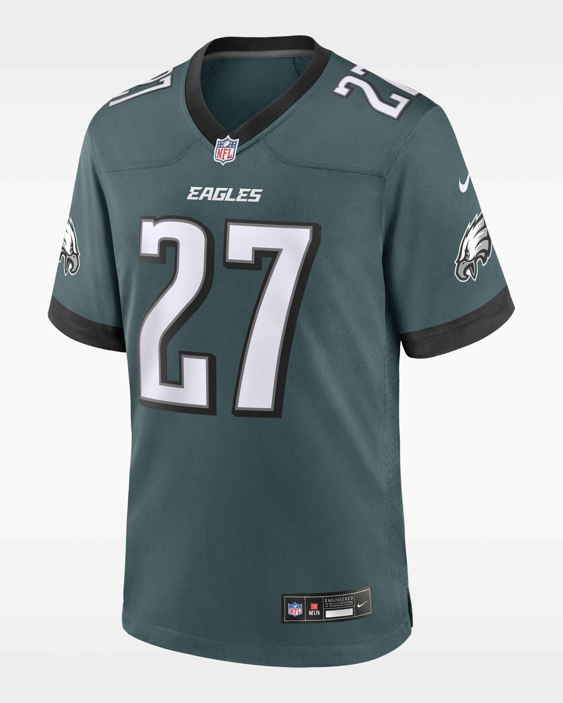 Quinyon Mitchell Philadelphia Eagles Men's Nike NFL Game Football Jersey - Green
