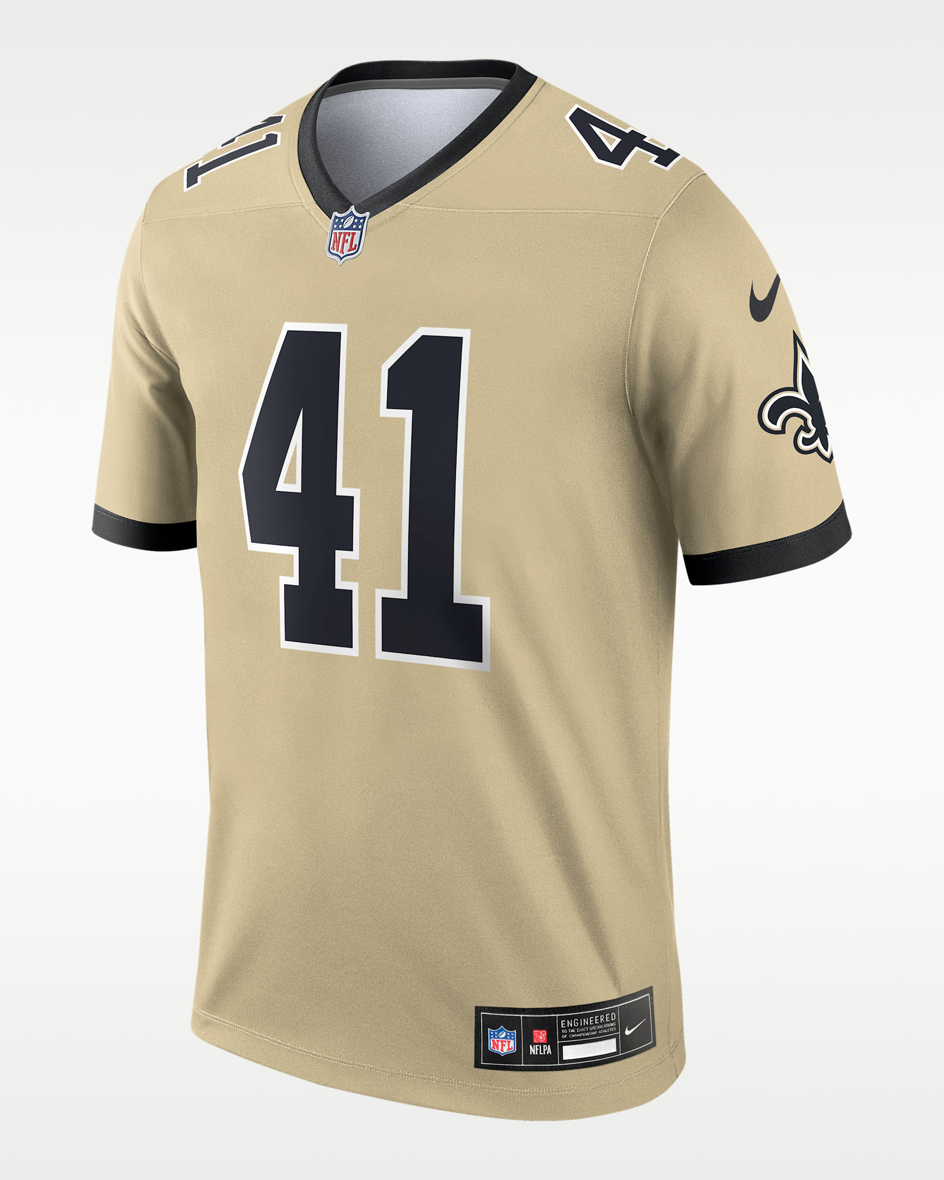 Alvin Kamara New Orleans Saints Men's Nike Dri-FIT NFL Legend Jersey - Gold