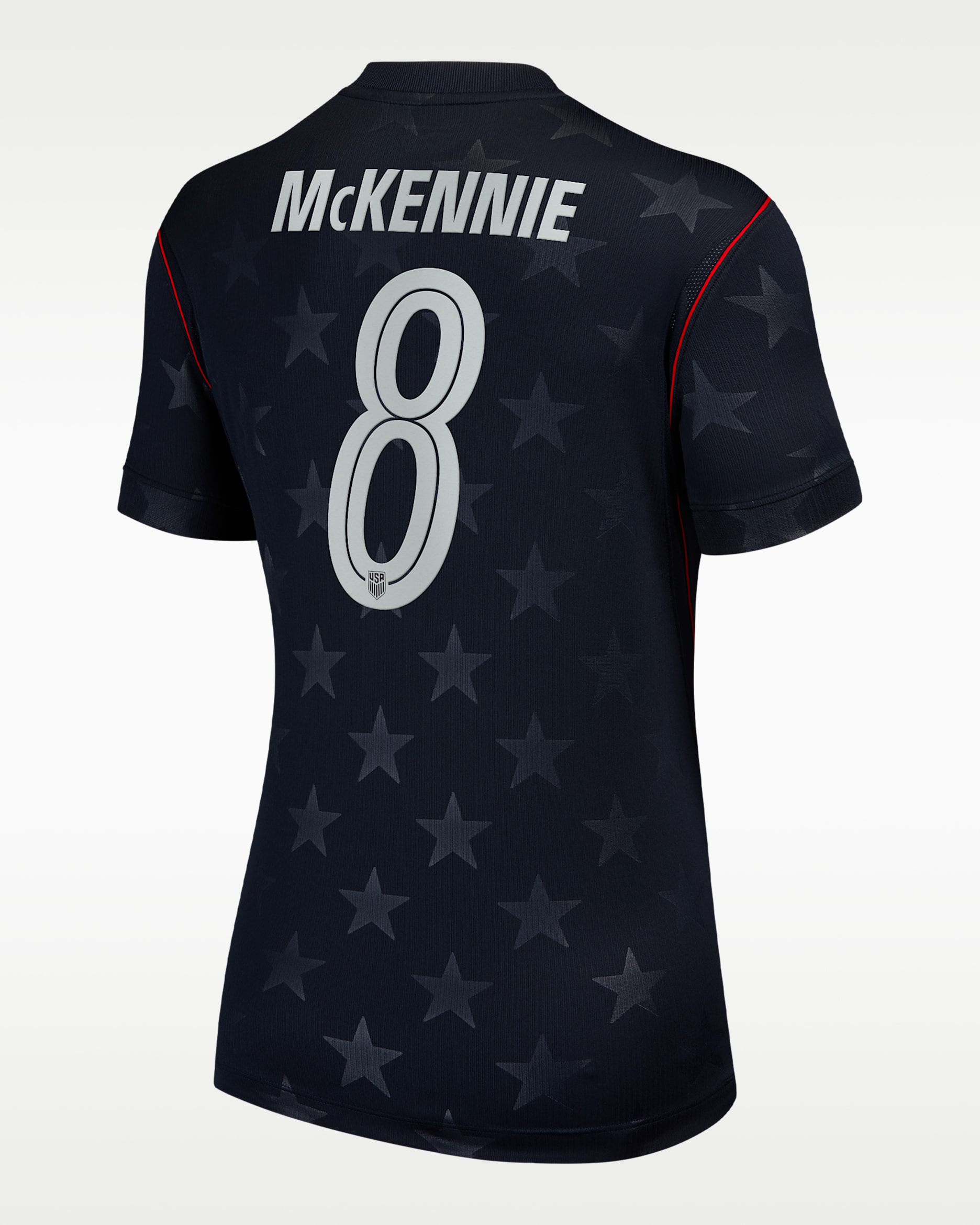 Weston McKennie USMNT 2026 Stadium Away Women's Nike Dri-FIT Soccer Jersey - Blue