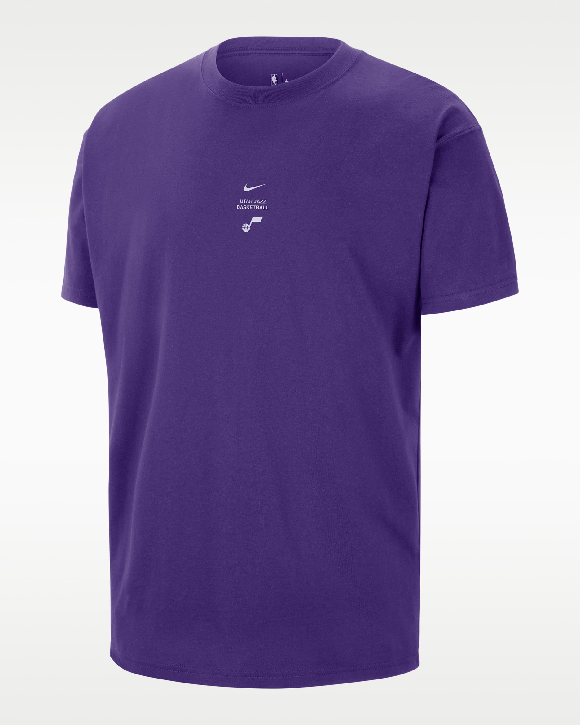 Playera Nike de la NBA para hombre Utah Jazz - Morado campo
