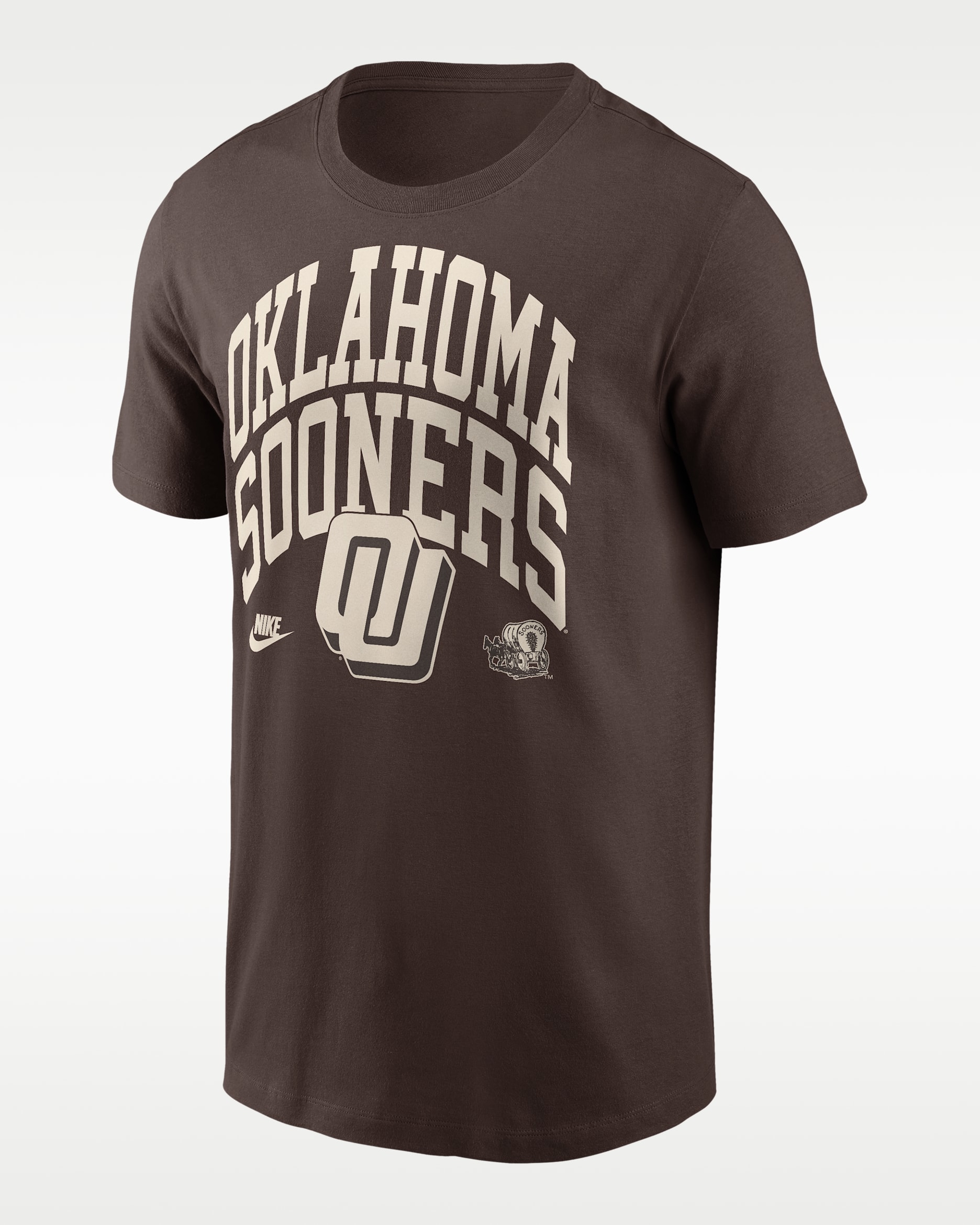 Oklahoma Bold Men's Nike College T-Shirt - Brown