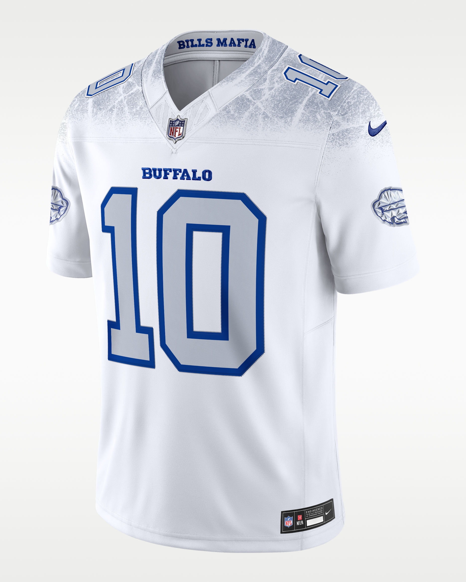 Khalil Shakir Buffalo Bills Rivalries Collection Men's Nike Dri-FIT NFL Limited Jersey - White