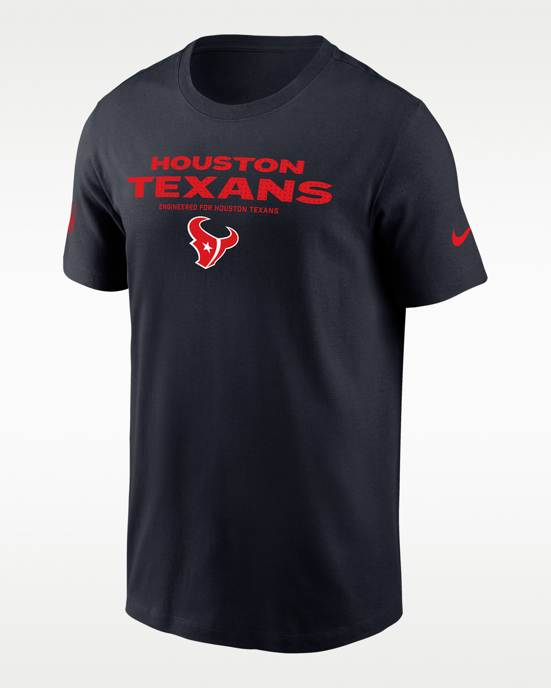 Houston Texans Sideline Team Issue Men's Nike Dri-FIT NFL T-Shirt - Blue