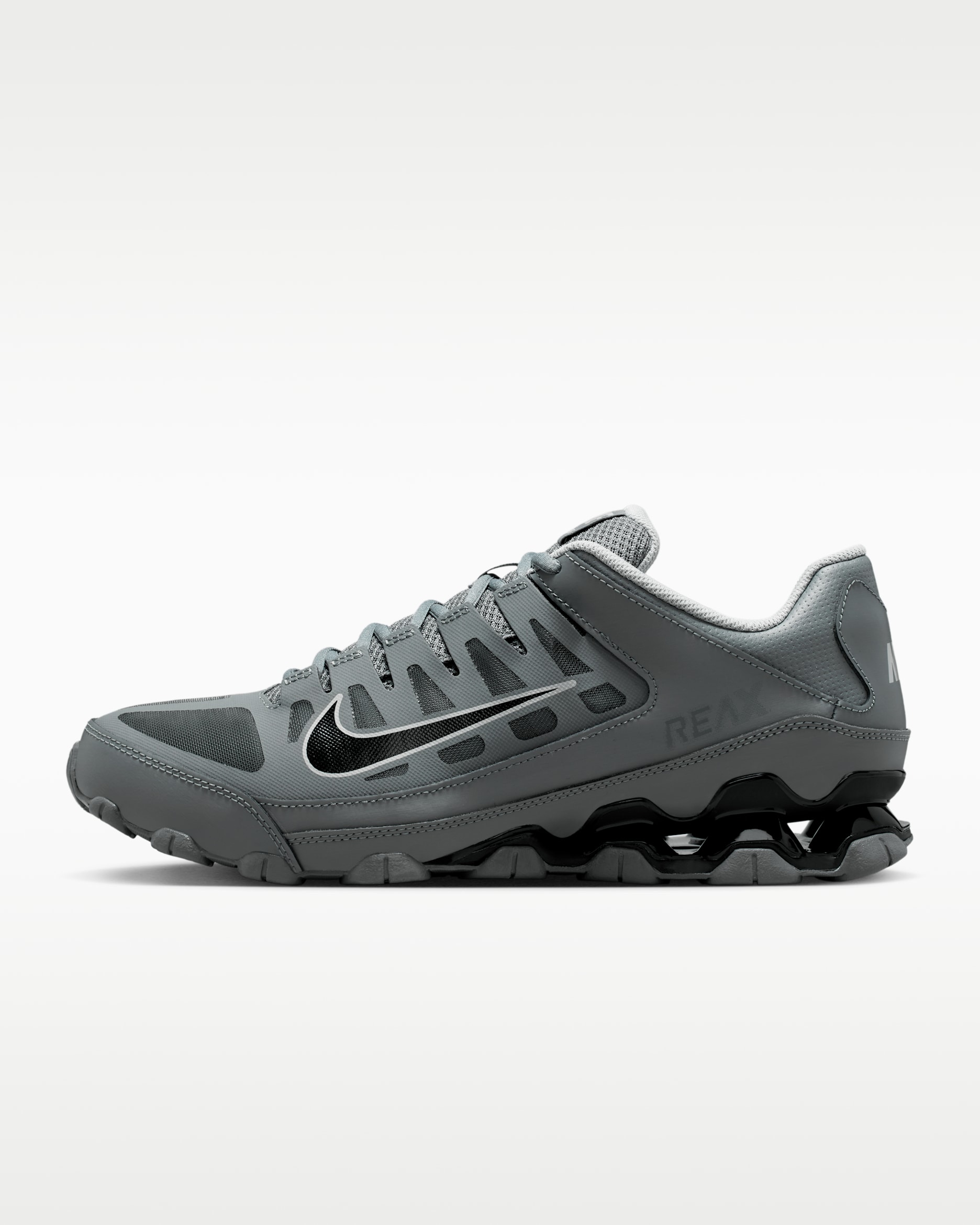 Nike Reax 8 TR Men's Workout Shoes - Smoke Grey/Light Smoke Grey/Black