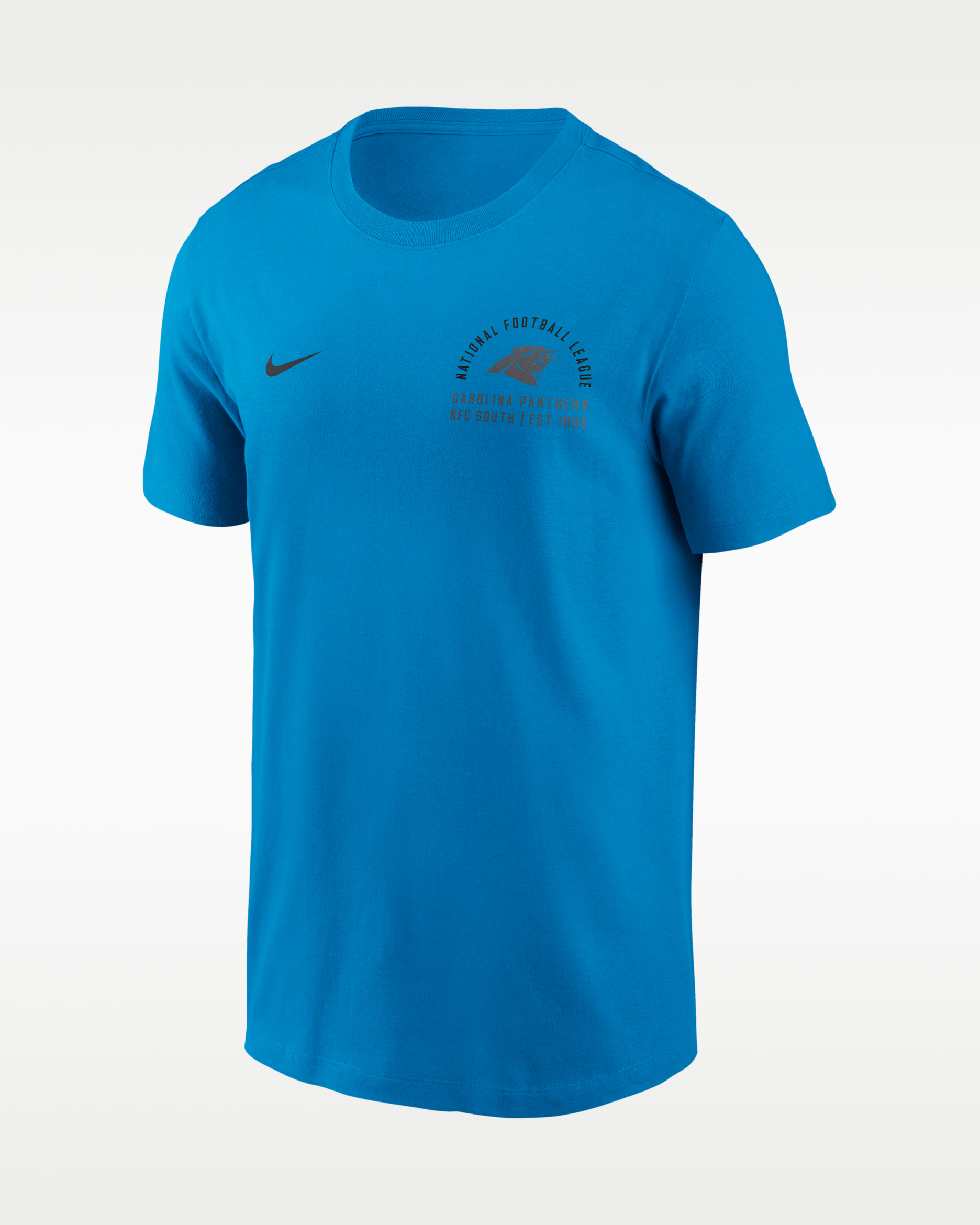 Playera Nike de la NFL para hombre Carolina Panthers Essential - Azul