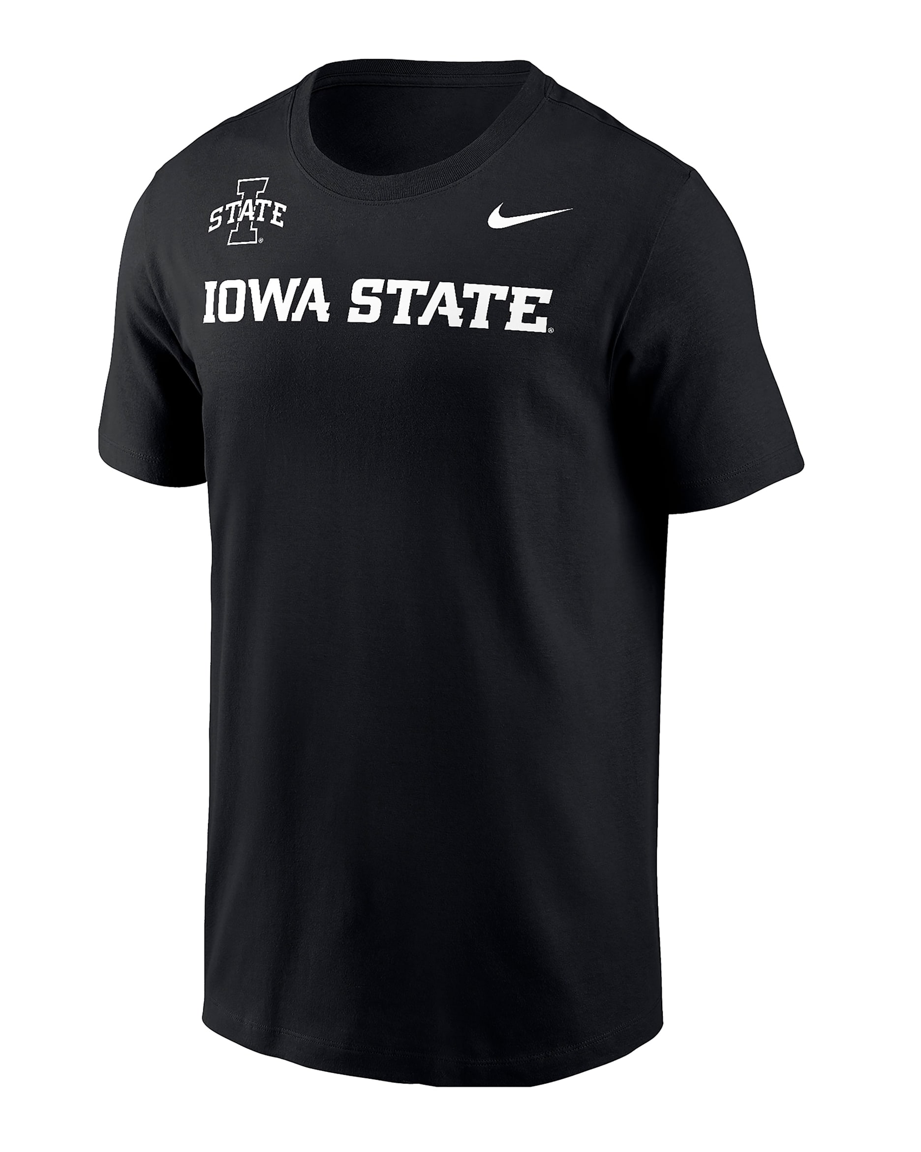 Iowa State Cyclones Men's Nike NCAA Cotton T-Shirt - Black