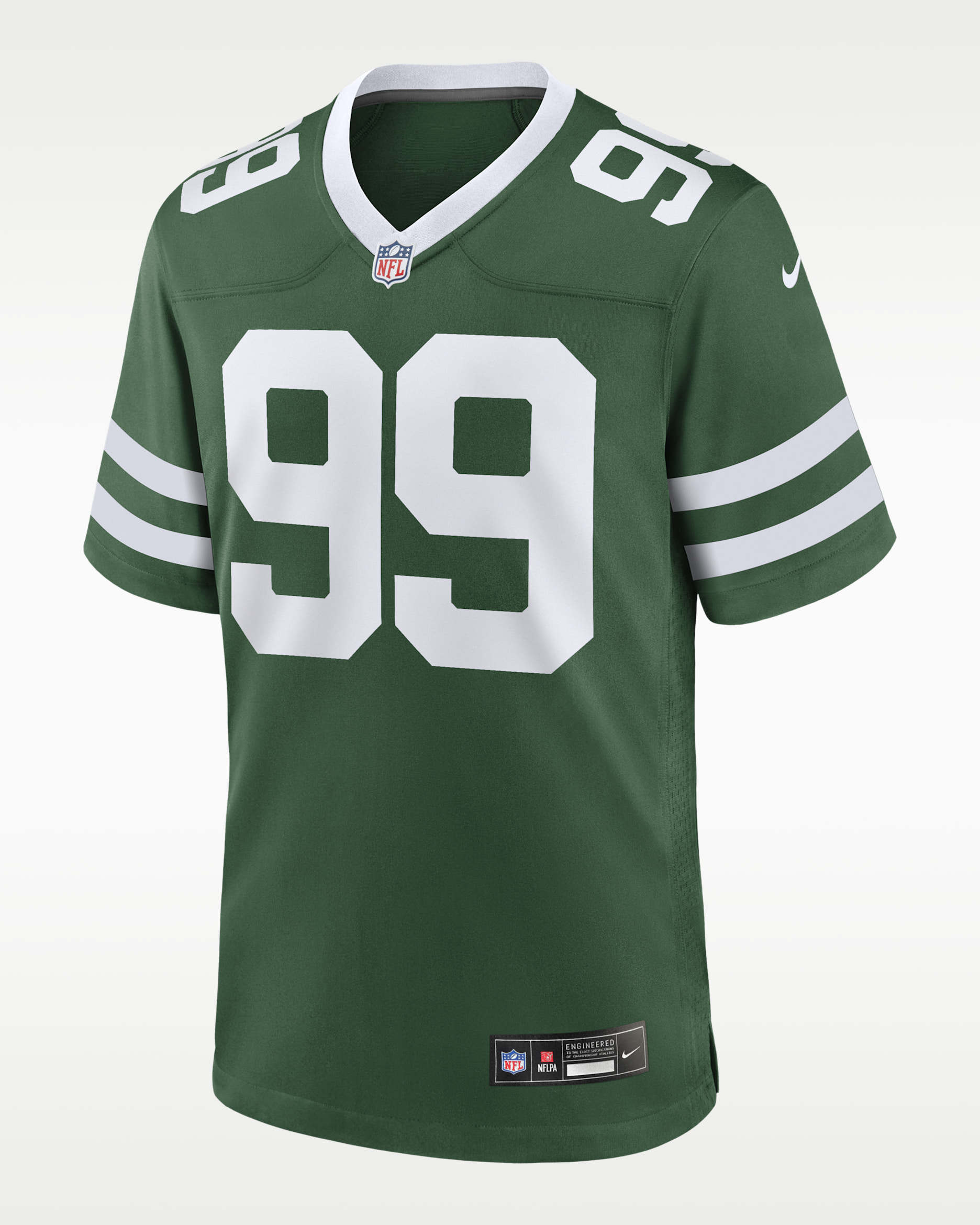 Jersey de fútbol americano Game para hombre NFL New York Jets (Will McDonald IV) - Verde