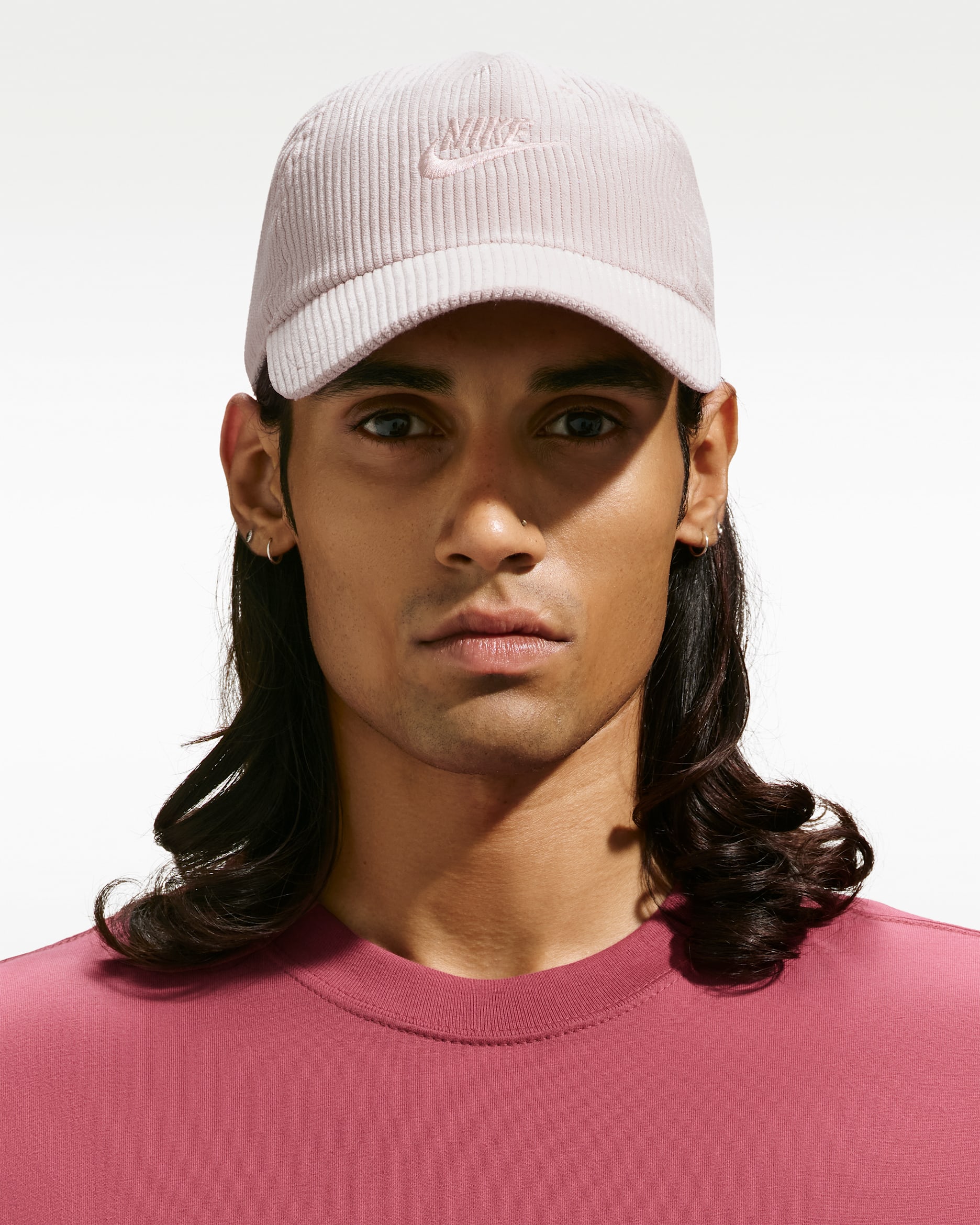 Gorra de pana sin estructura Nike Club - Gris partícula/Gris partícula