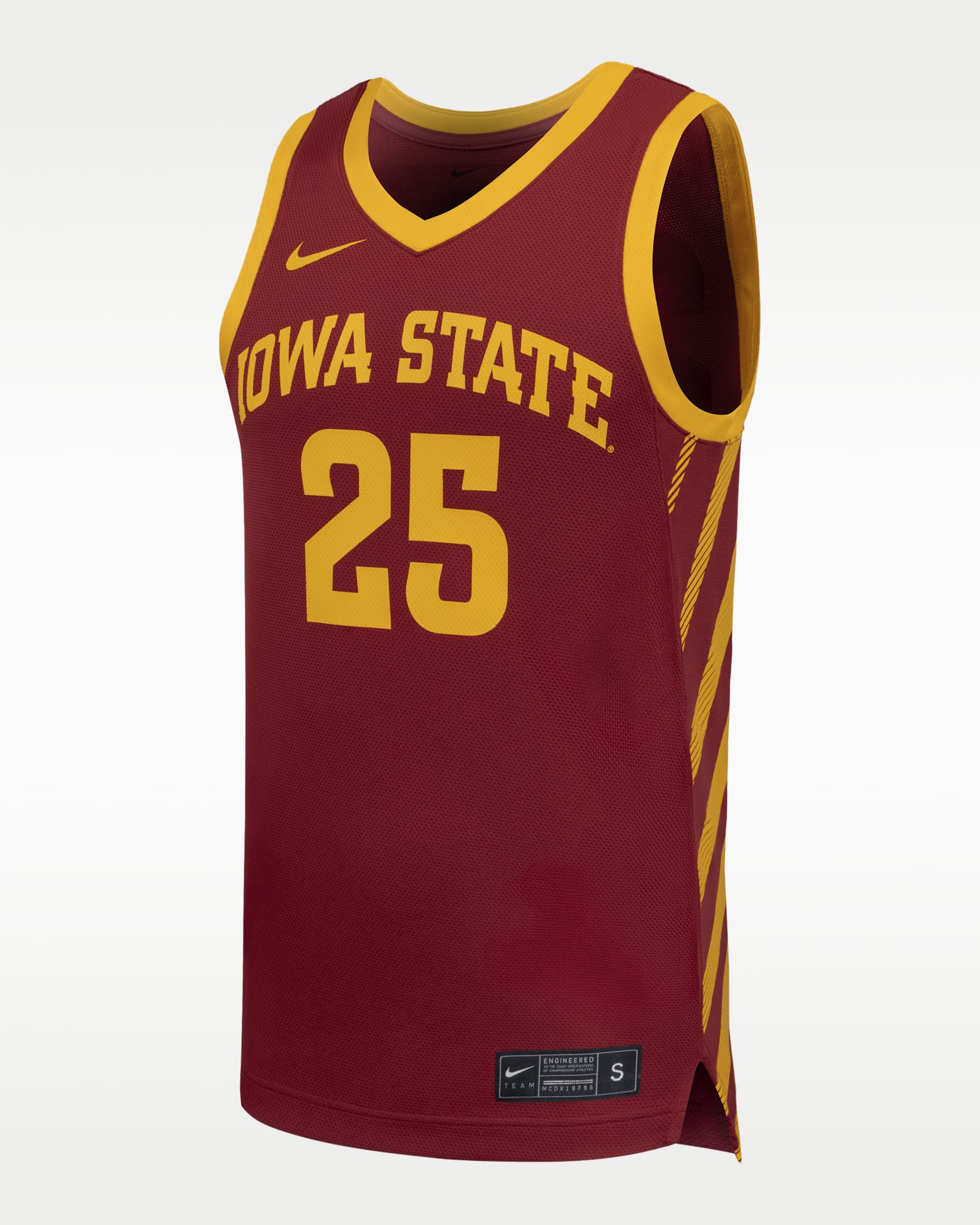 Jersey de básquetbol universitario Nike Replica de Iowa State para hombre - Carmesí