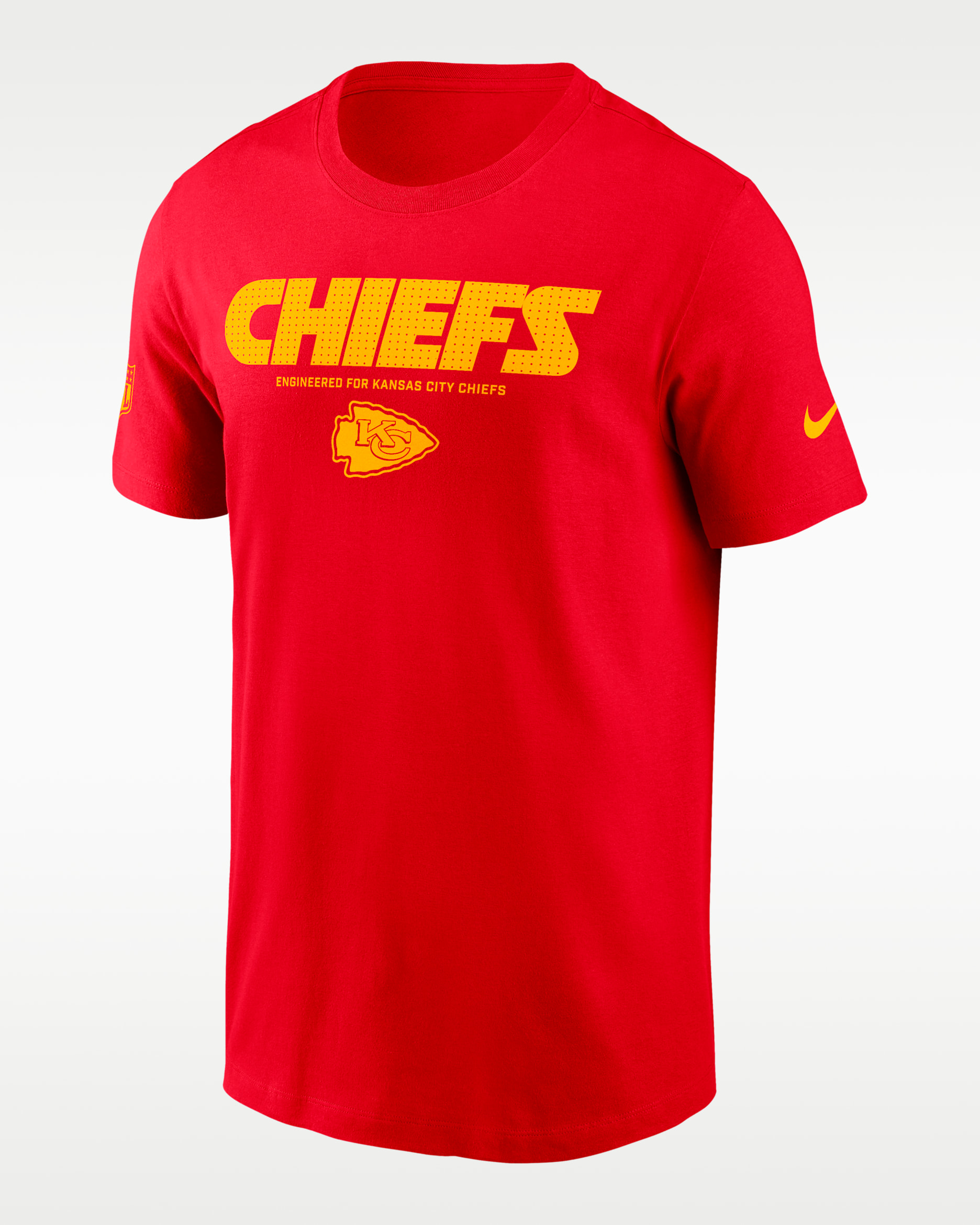 Kansas City Chiefs Sideline Team Issue Men's Nike Dri-FIT NFL T-Shirt - Red