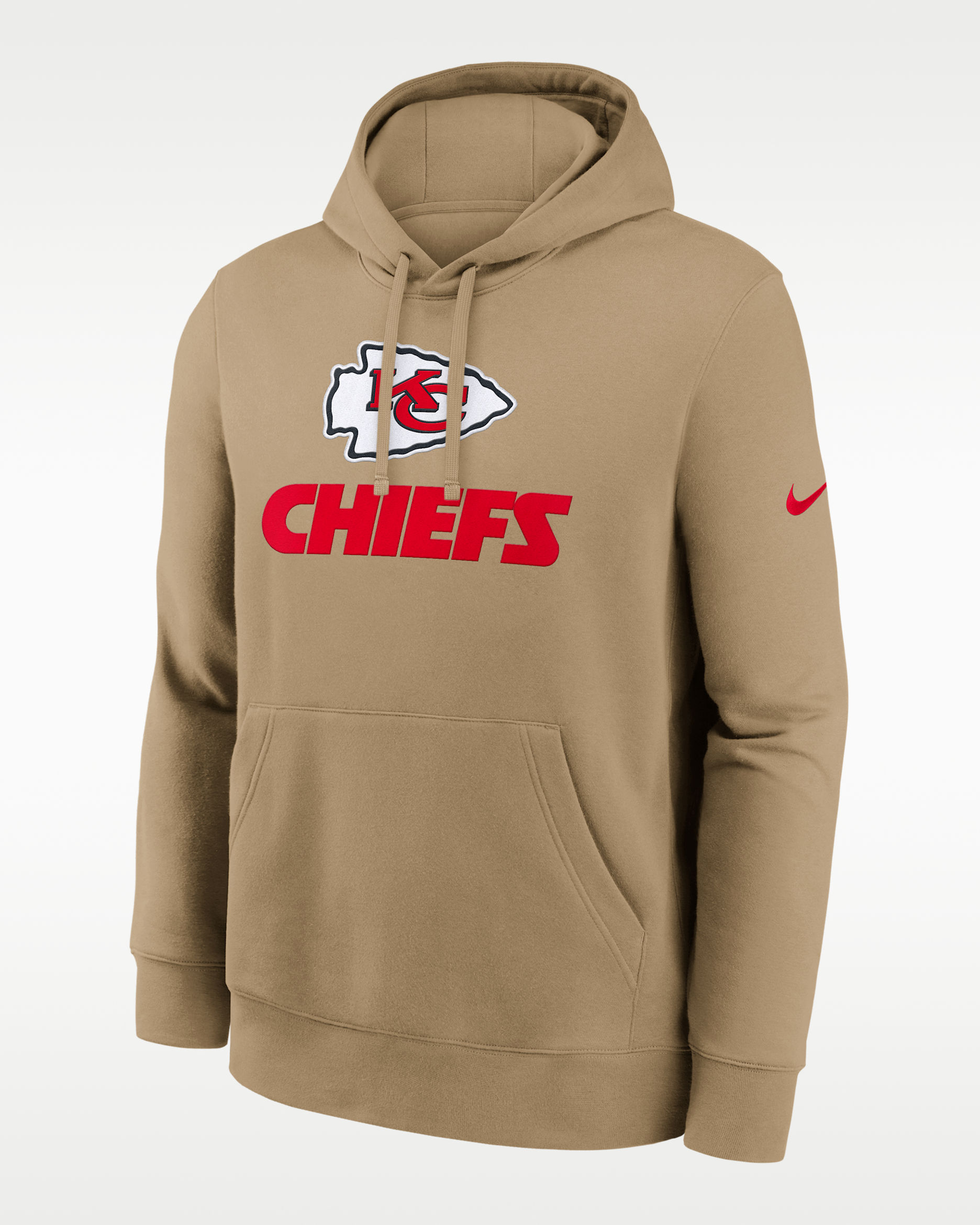 Kansas City Chiefs Best Season Rewind Club Men's Nike NFL Pullover Hoodie - Tan/Beige
