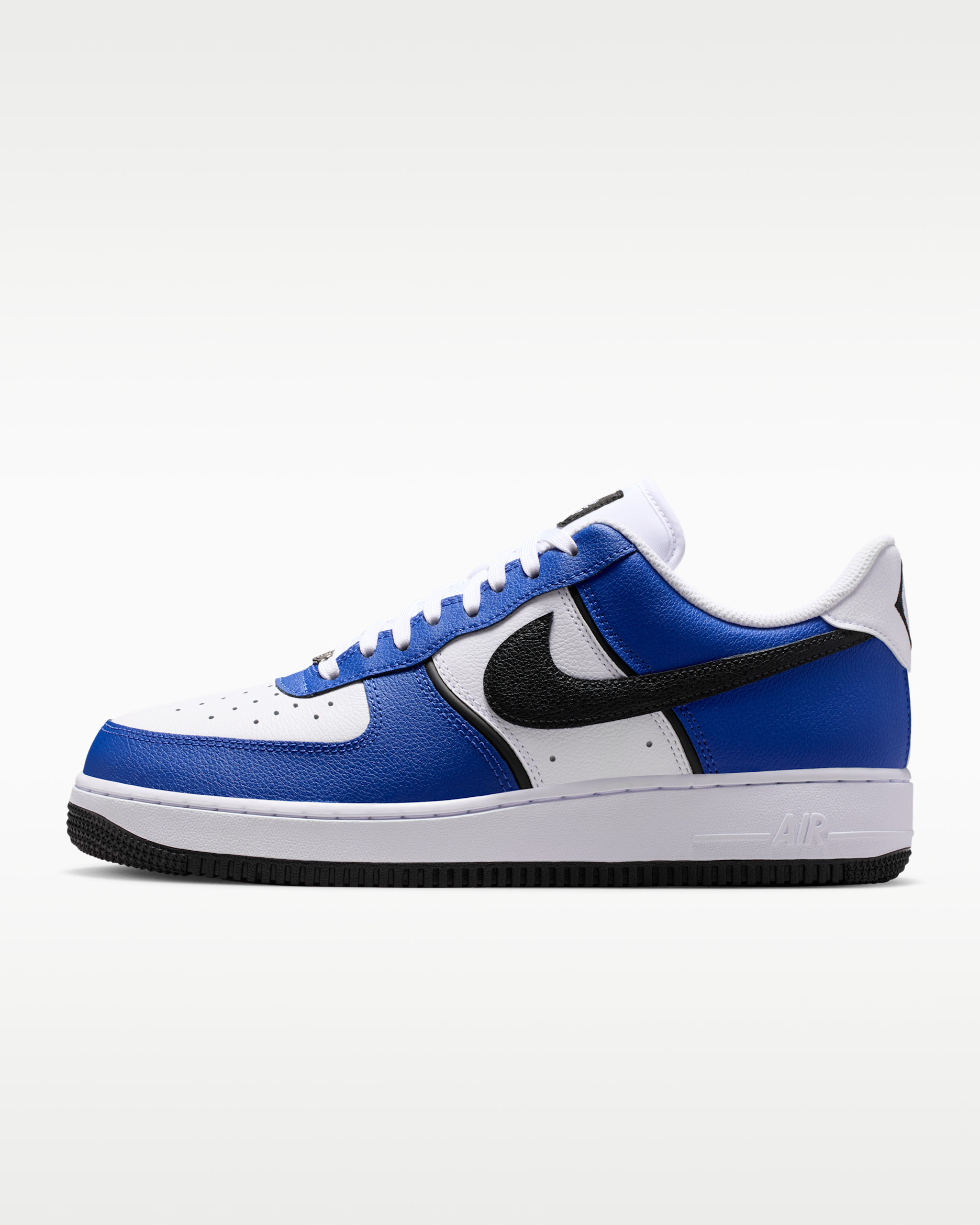 Nike Air Force 1 '07 LV8 Men's Shoes - Old Royal/White/Metallic Silver/Black