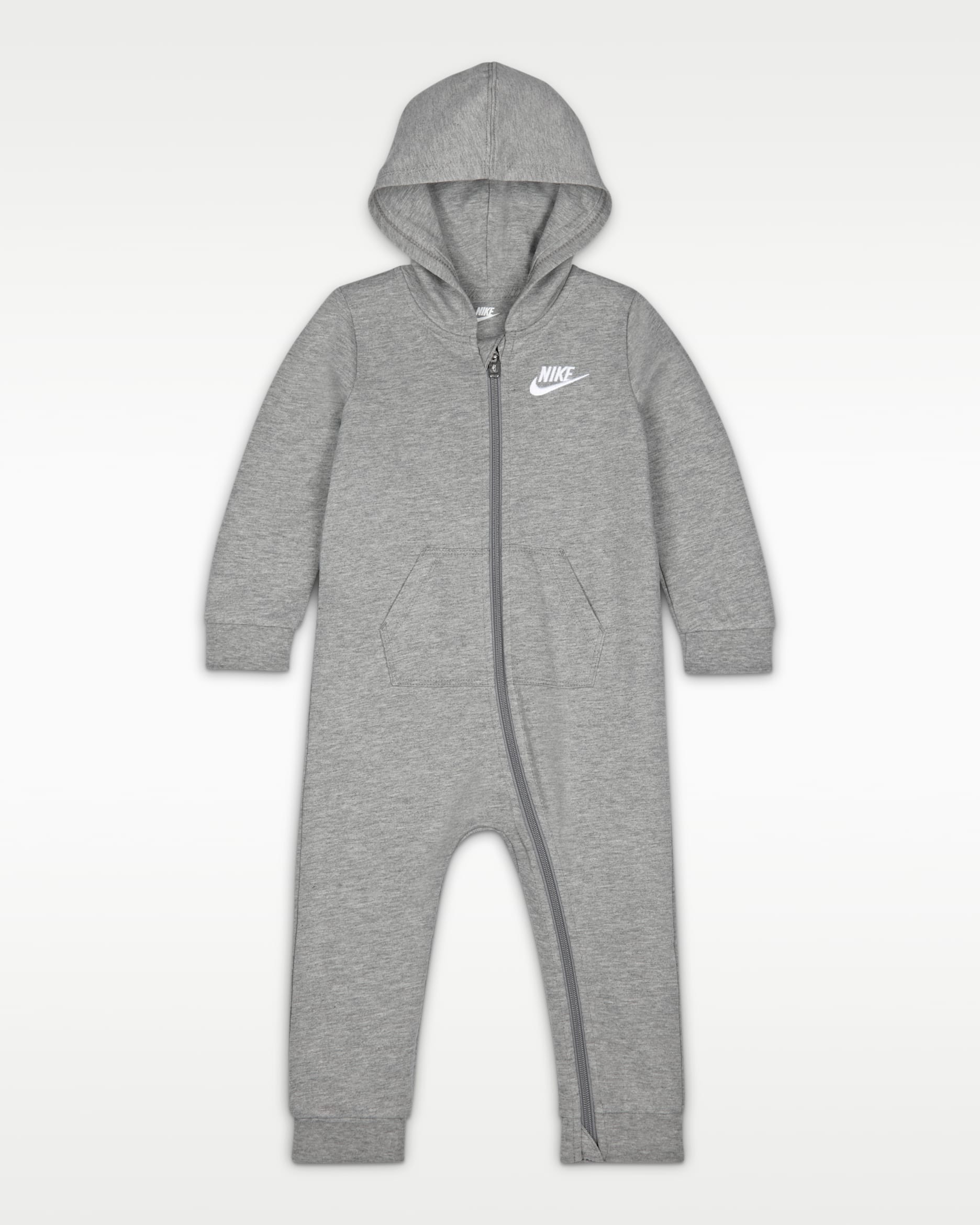 Combinaison à capuche Futura Nike pour bébé (12-24 mois) - Dark Grey Heather