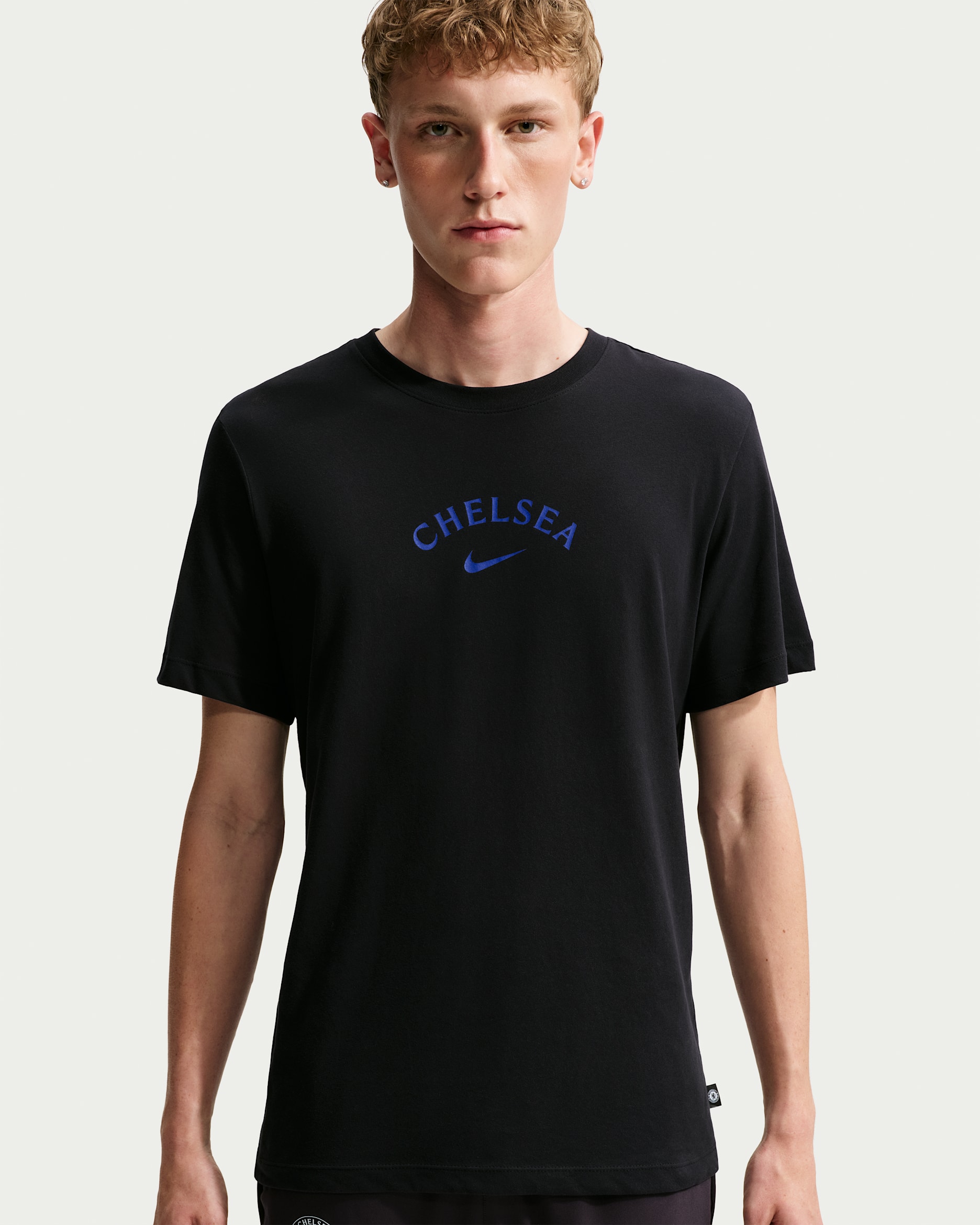 Chelsea F.C. Men's Nike Football T-Shirt - Black