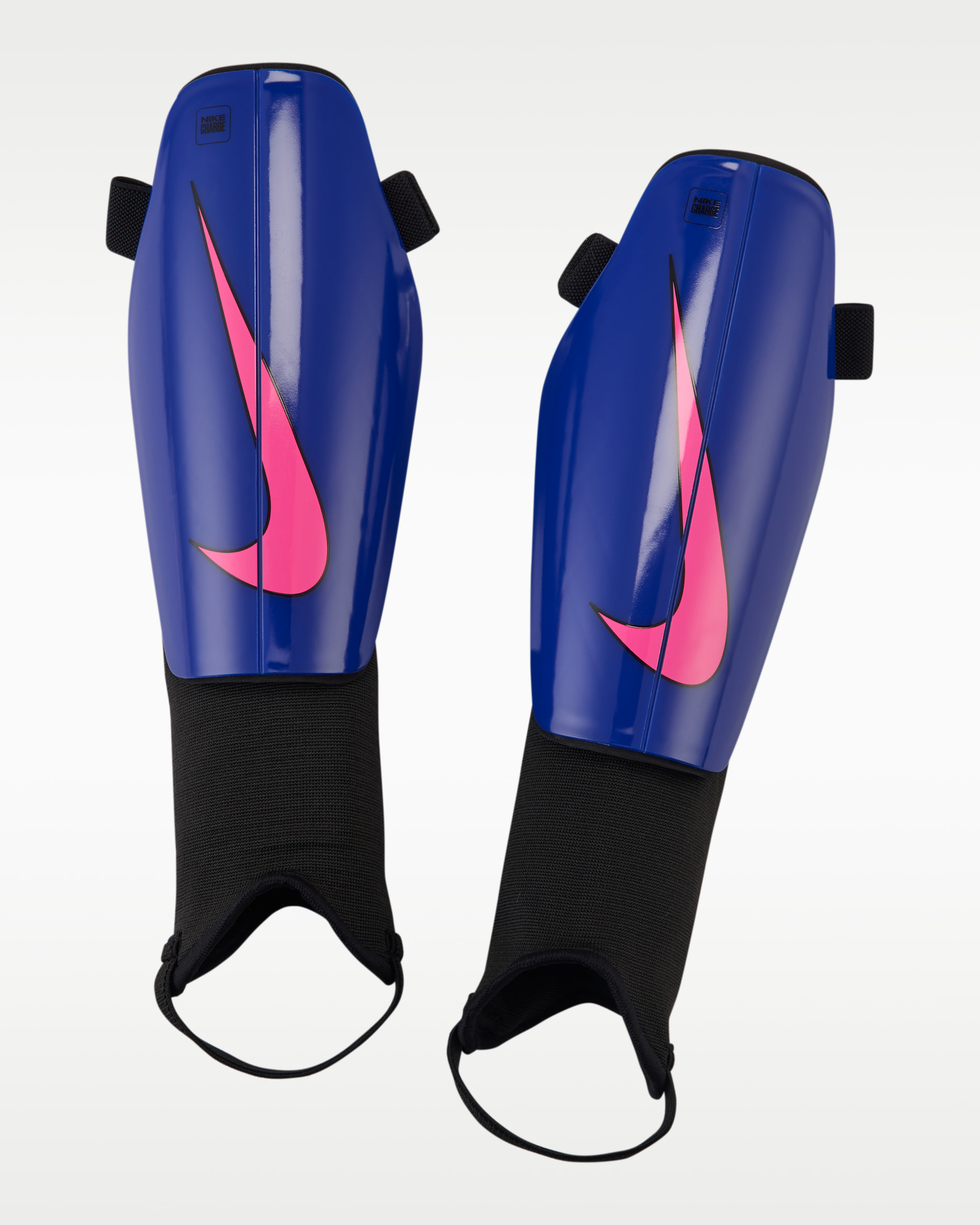 Nike Charge Football Shinguards - Racer Blue/Black/Pink Blast
