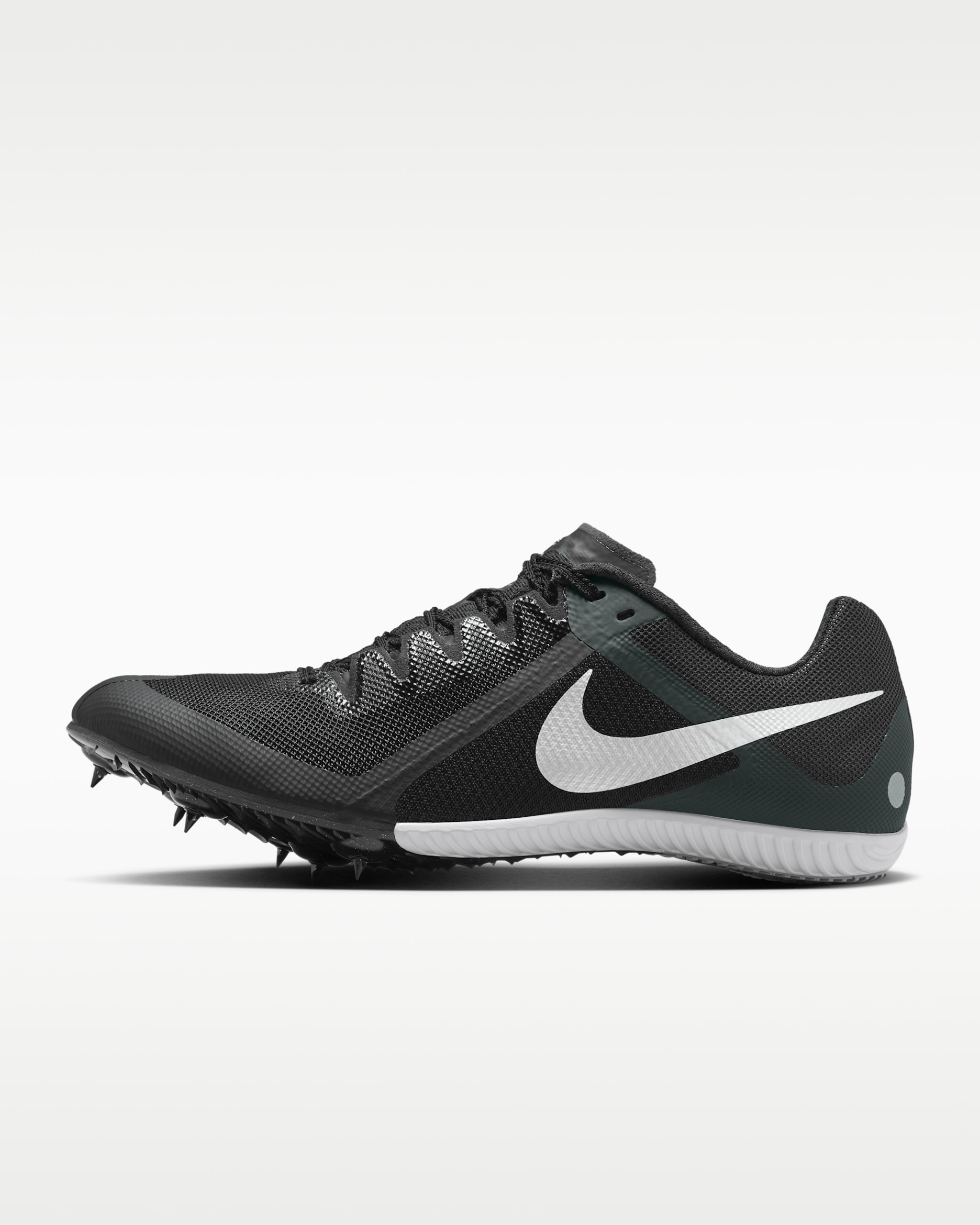 Nike Zoom Rival Multi Multievent-Leichtathletik-Spike - Schwarz/Schwarz/Metallic Silver
