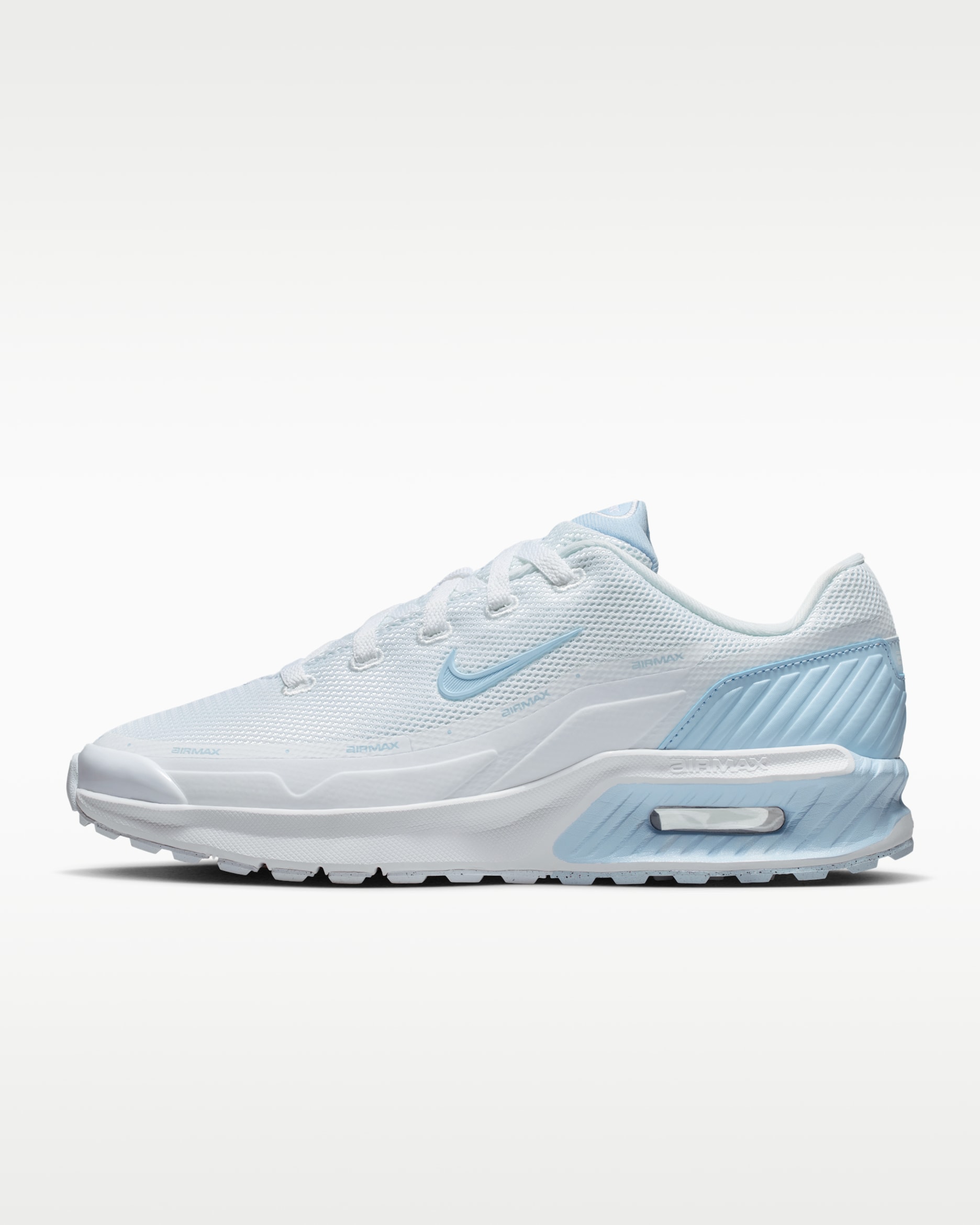Nike Air Max Bia Women's Shoes - White/Aluminum/Hydrogen Blue