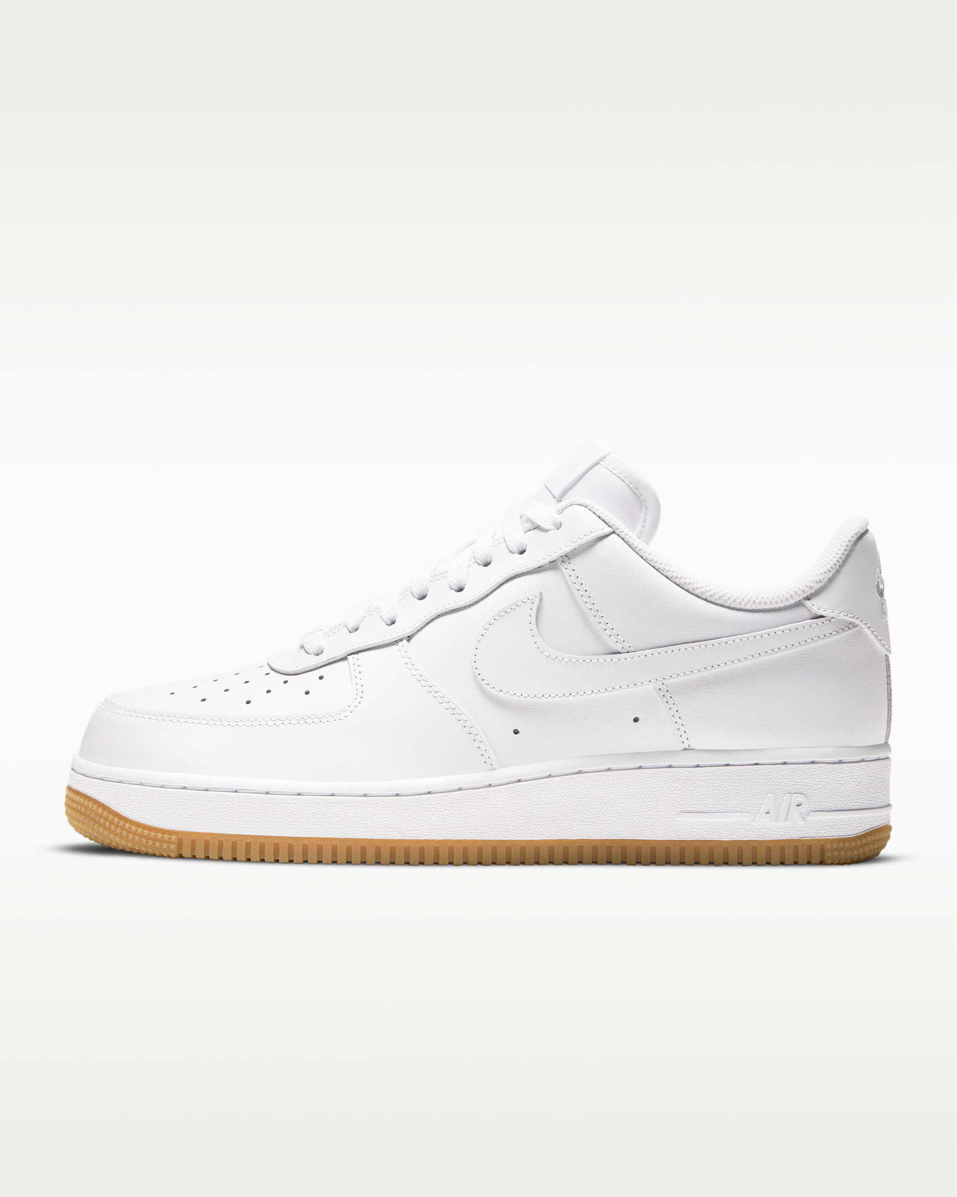 Nike Air Force 1 '07 Men's Shoes - White/Gum Light Brown/White
