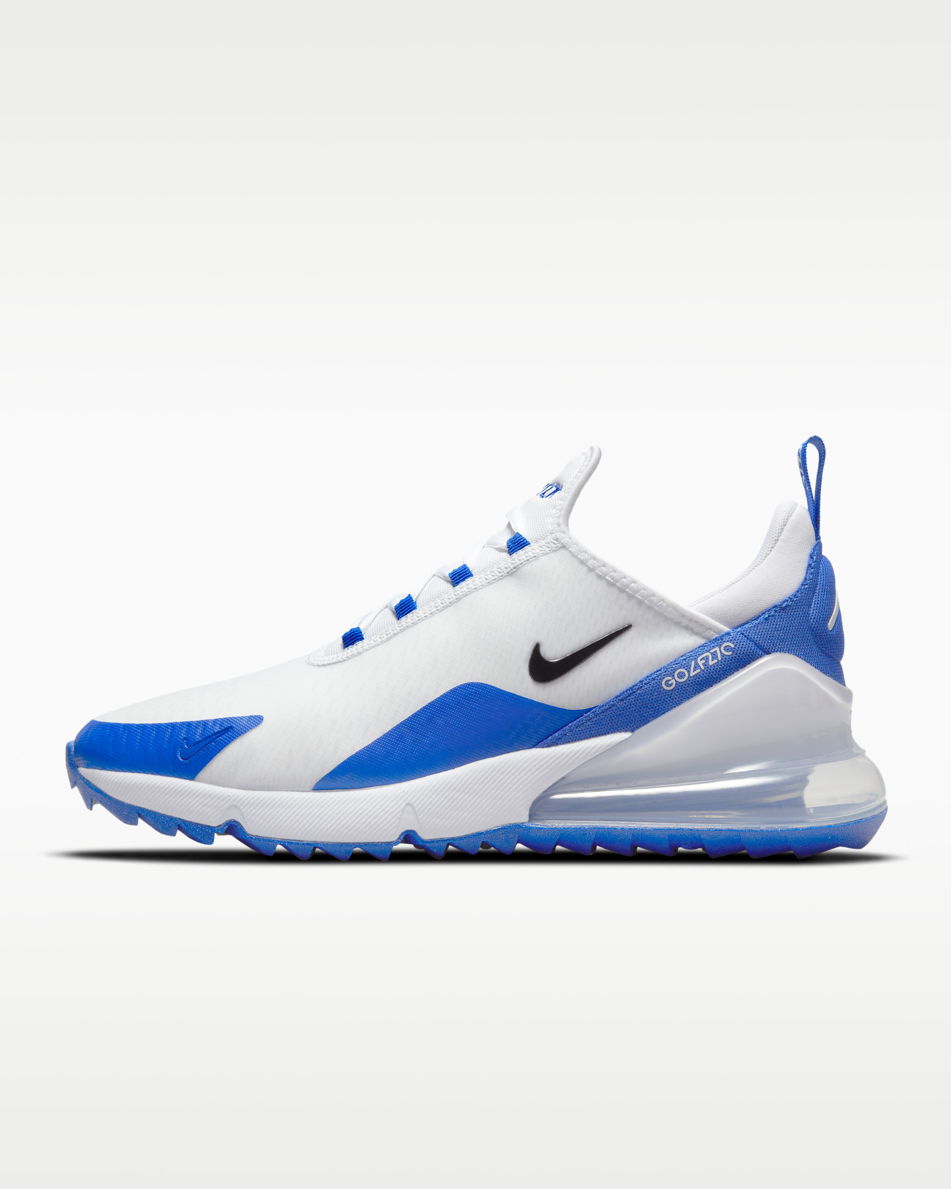Nike Air Max 270 G Golf Shoe - White/Racer Blue/Pure Platinum/Black
