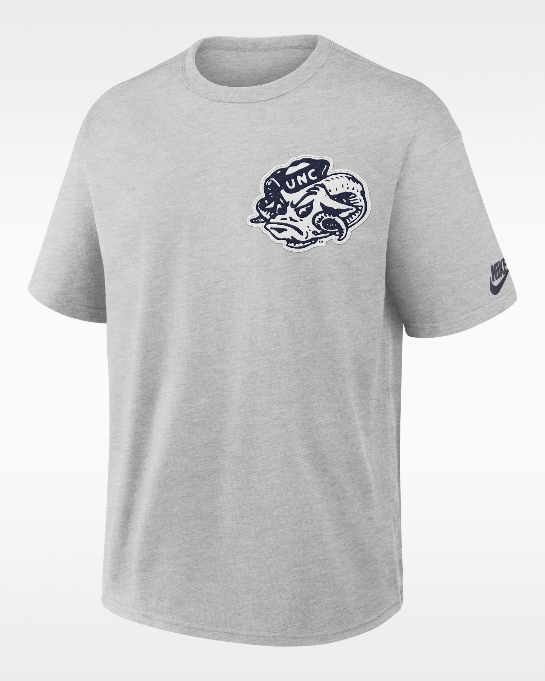 North Carolina Legacy Max90 Men's Nike College T-Shirt - Grey Heather