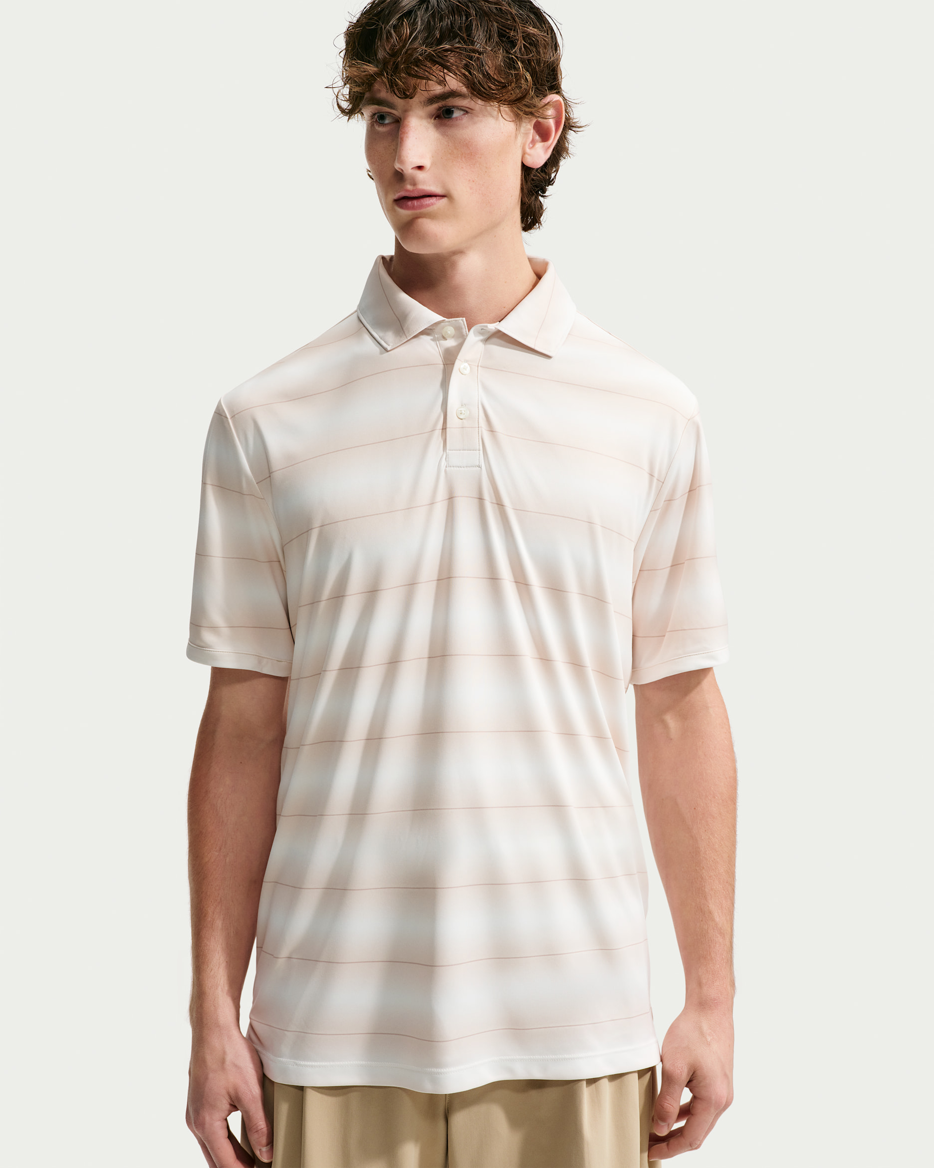 Nike Par Men's Dri-FIT Golf Polo - Light Orewood Brown