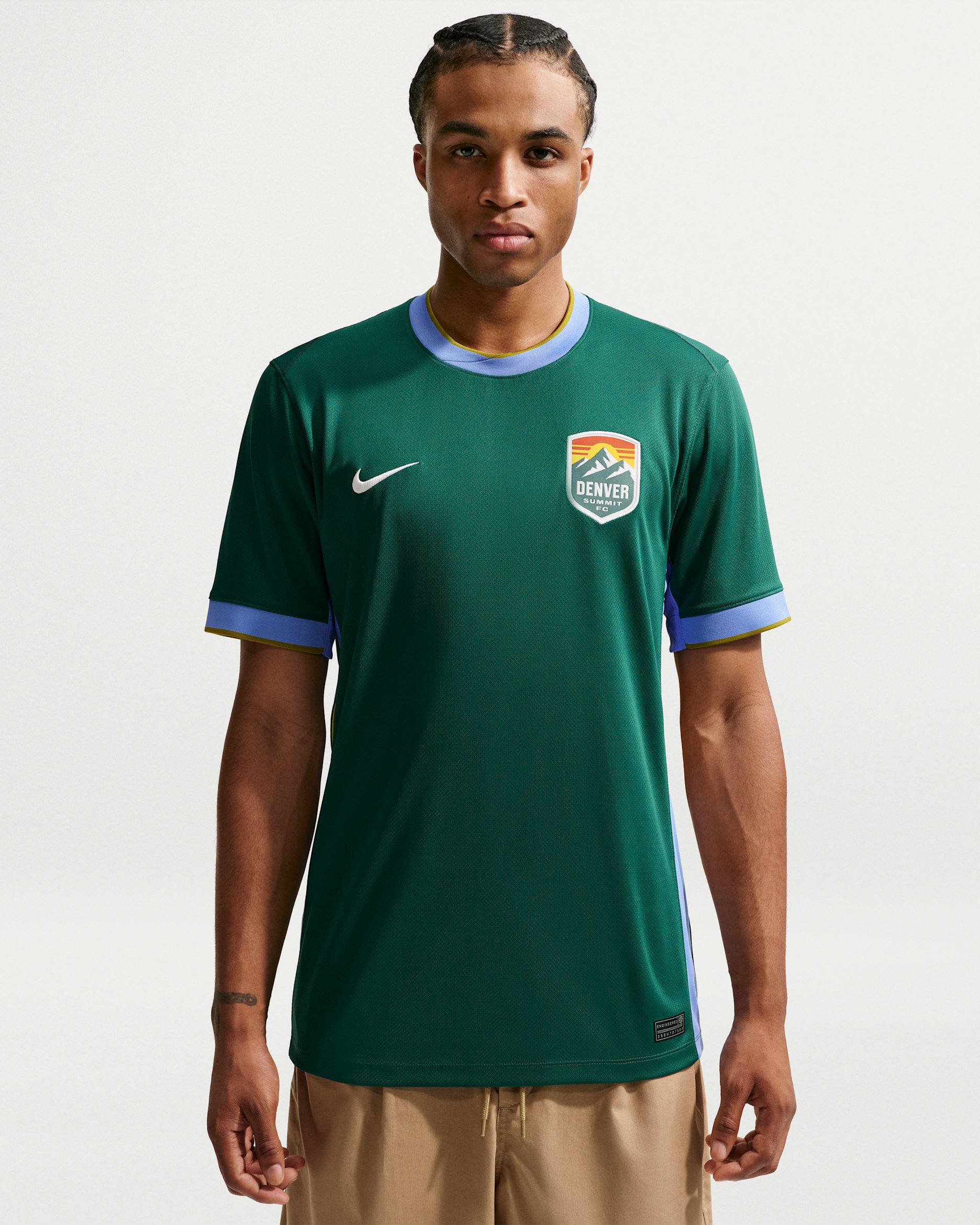 Denver FC Stadium Edition Men's Nike Dri-FIT Replica Jersey - Legion Pine