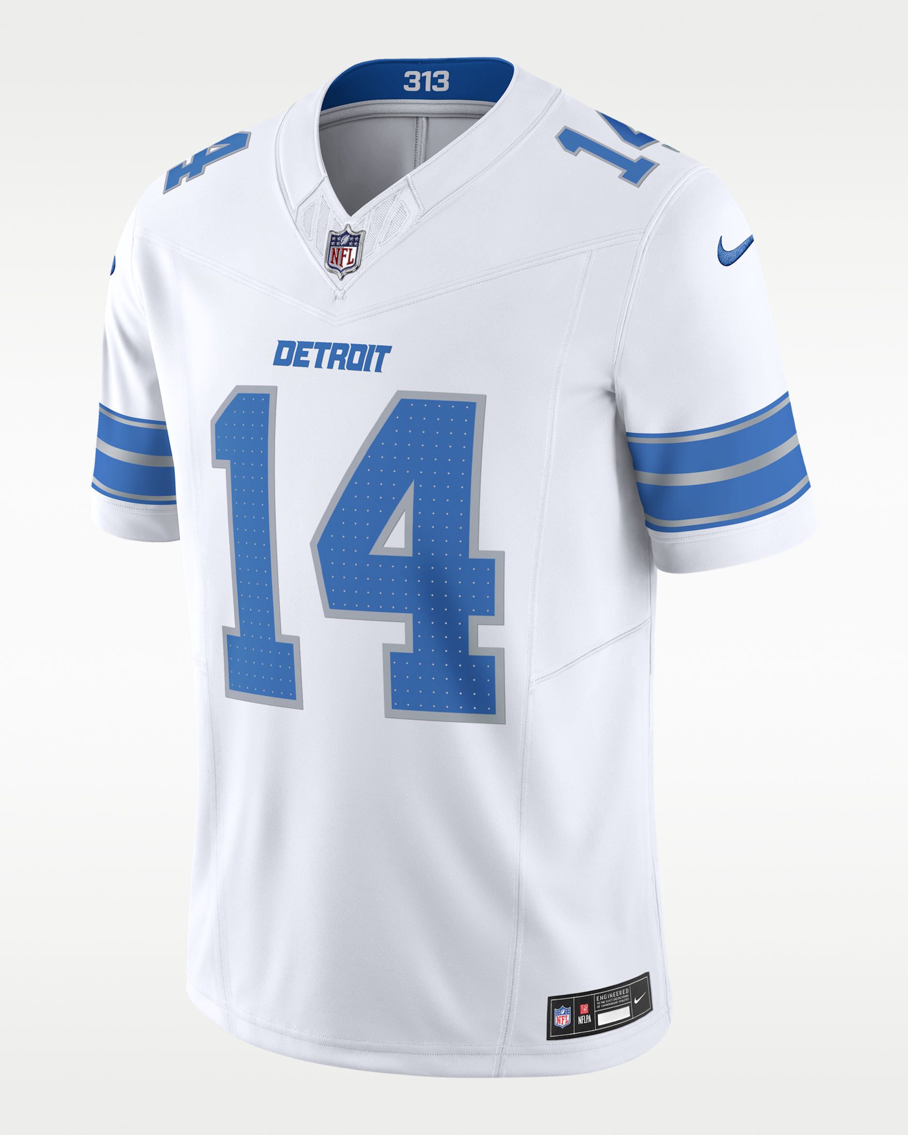 Jersey de fútbol americano Nike Dri-FIT de la NFL Limited para hombre Amon-Ra St. Brown Detroit Lions - Blanco