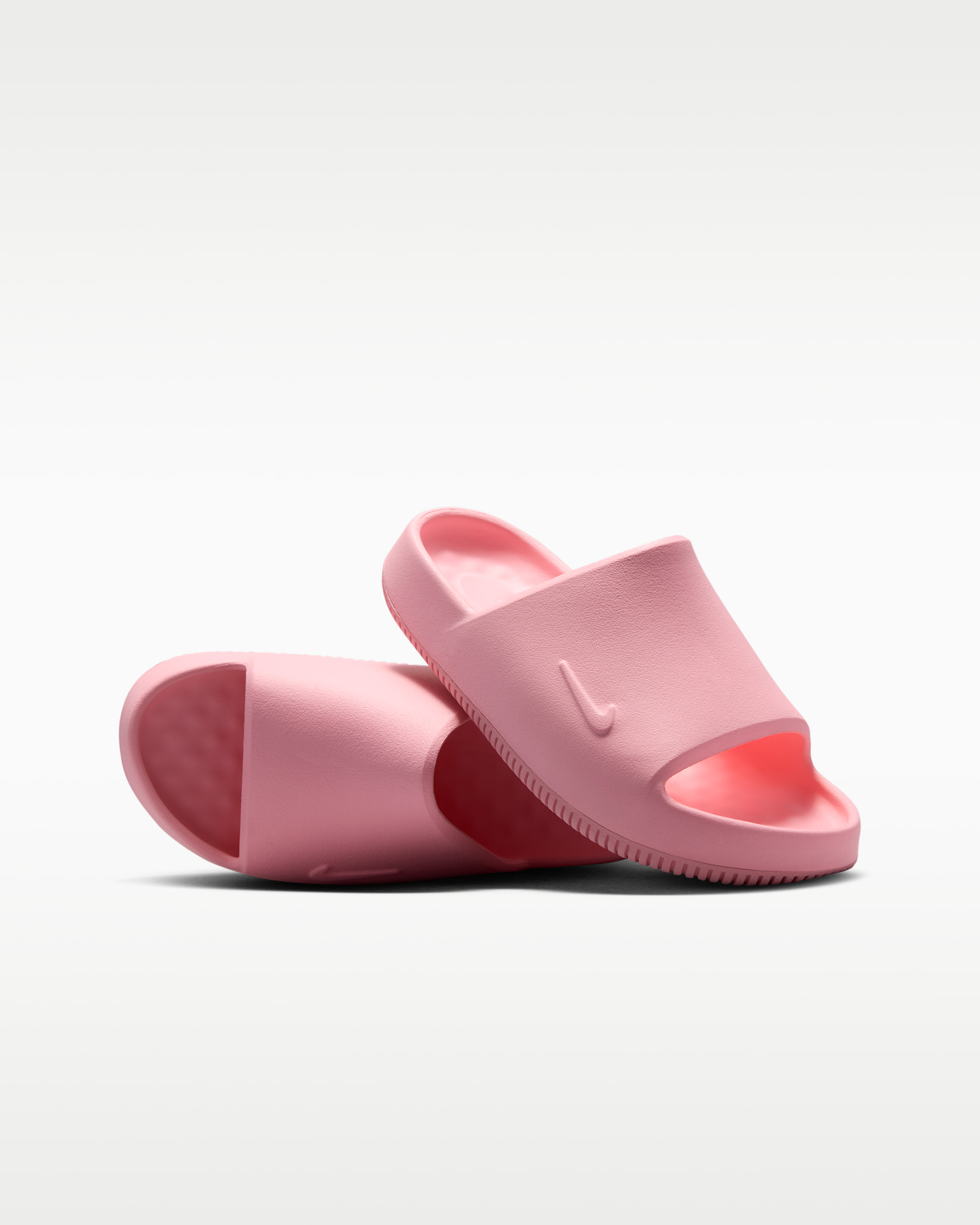 Nike Calm 2.0 Big Kids' Slides - Medium Soft Pink/Medium Soft Pink