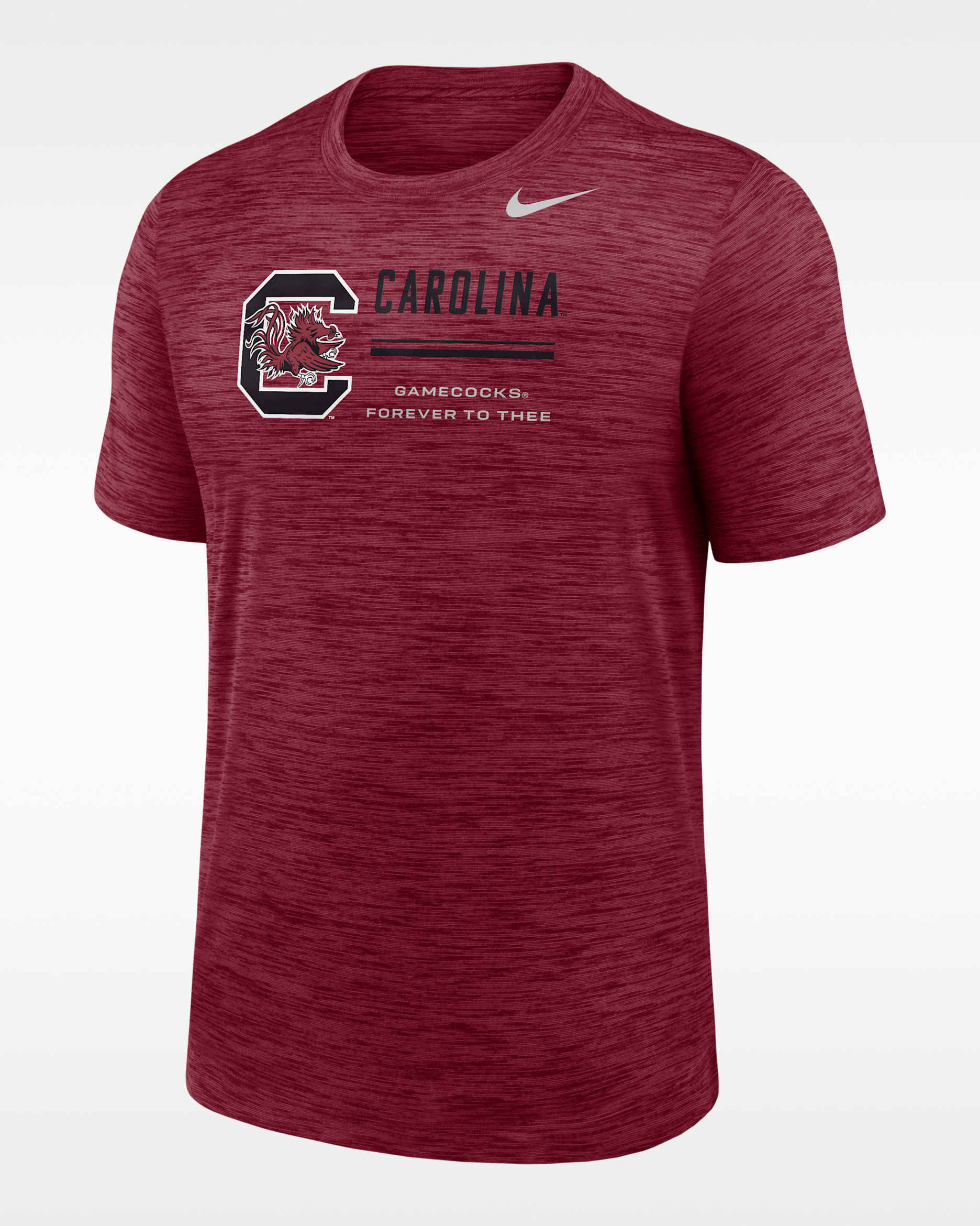 Playera de manga corta para hombre Nike College Legend (South Carolina Gamecocks) - Granate