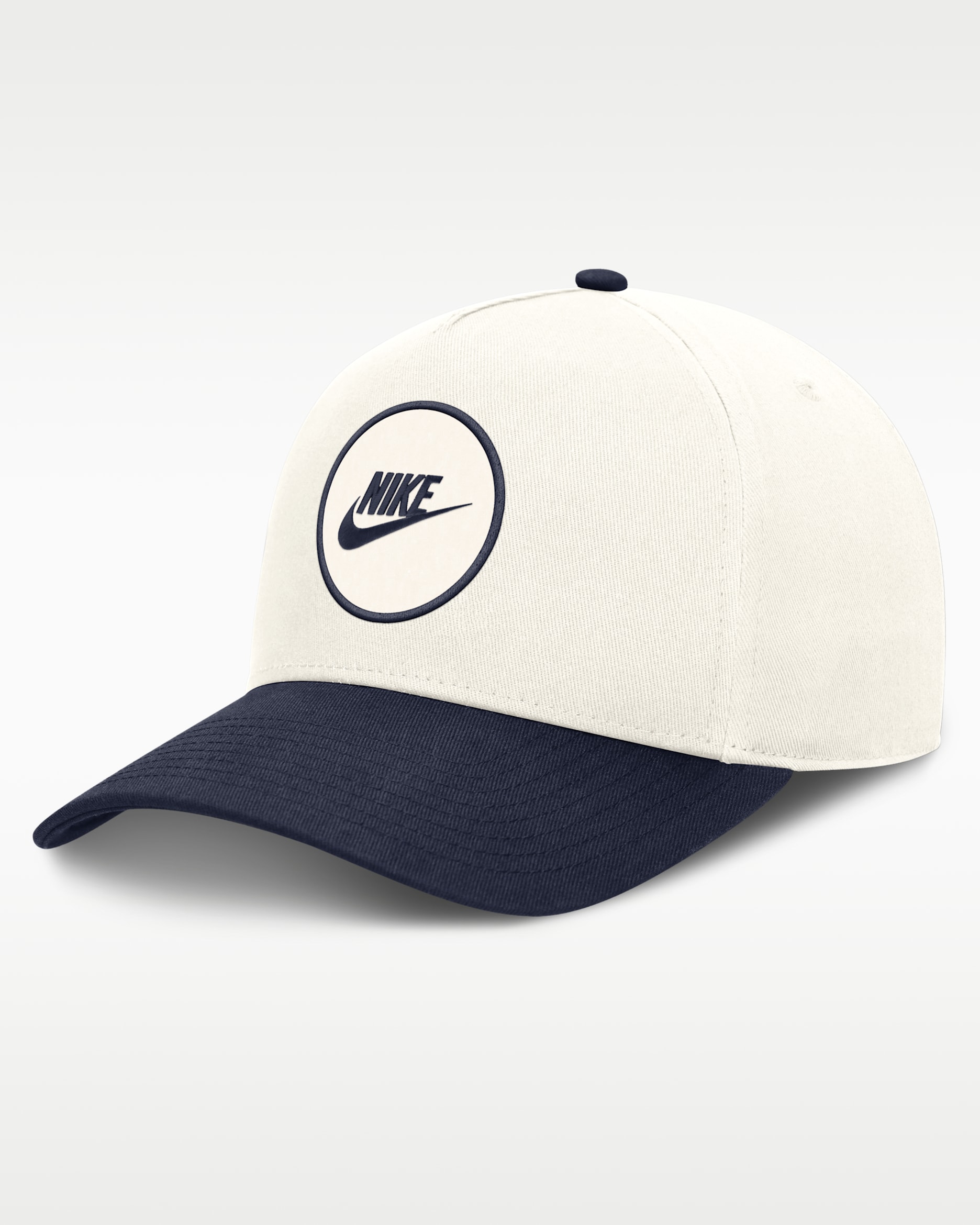 Auburn Rise Men's Nike Dri-FIT College A-Frame Adjustable Hat - White