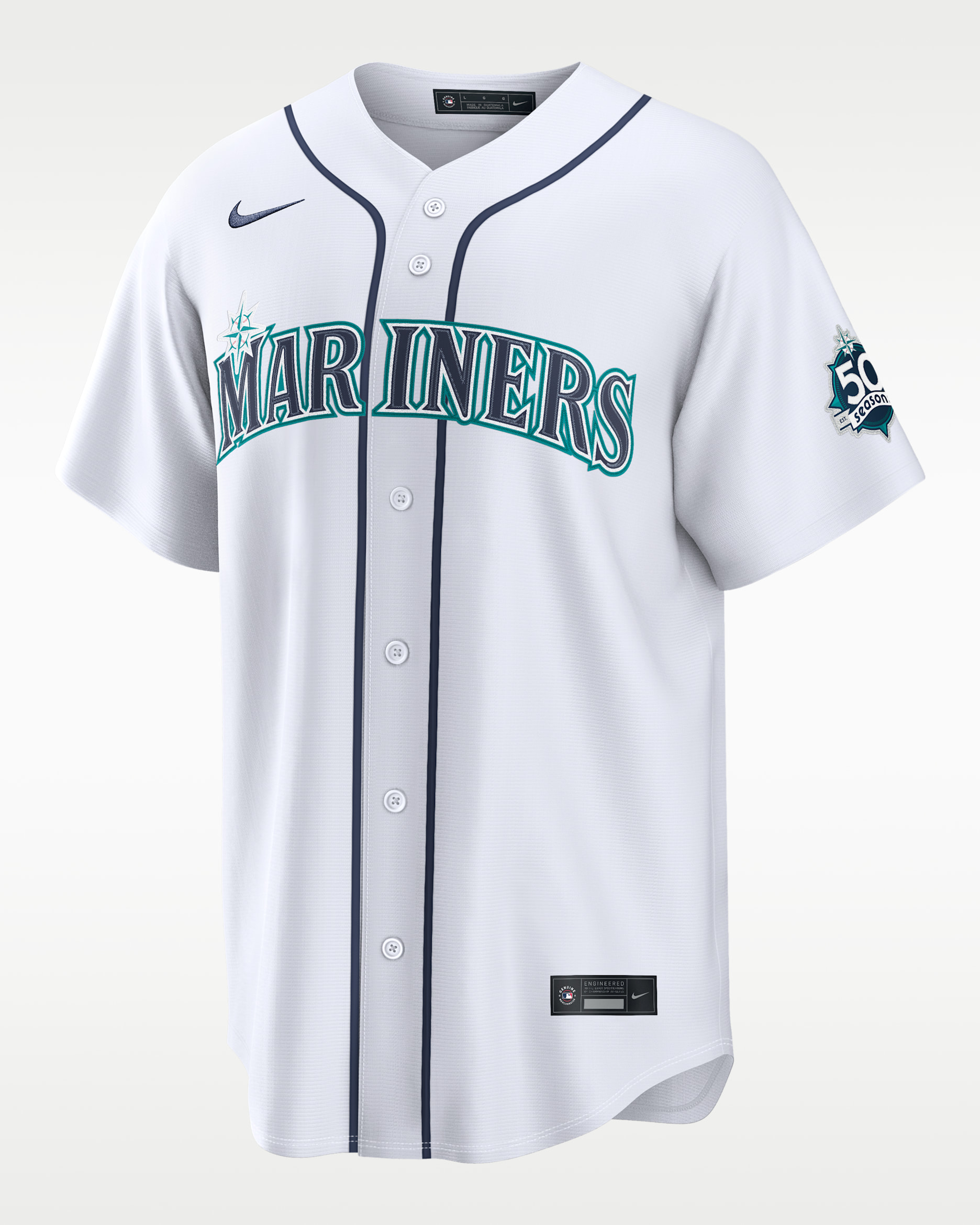 Julio Rodríguez Seattle Mariners Men's Nike MLB Stadium Jersey - White