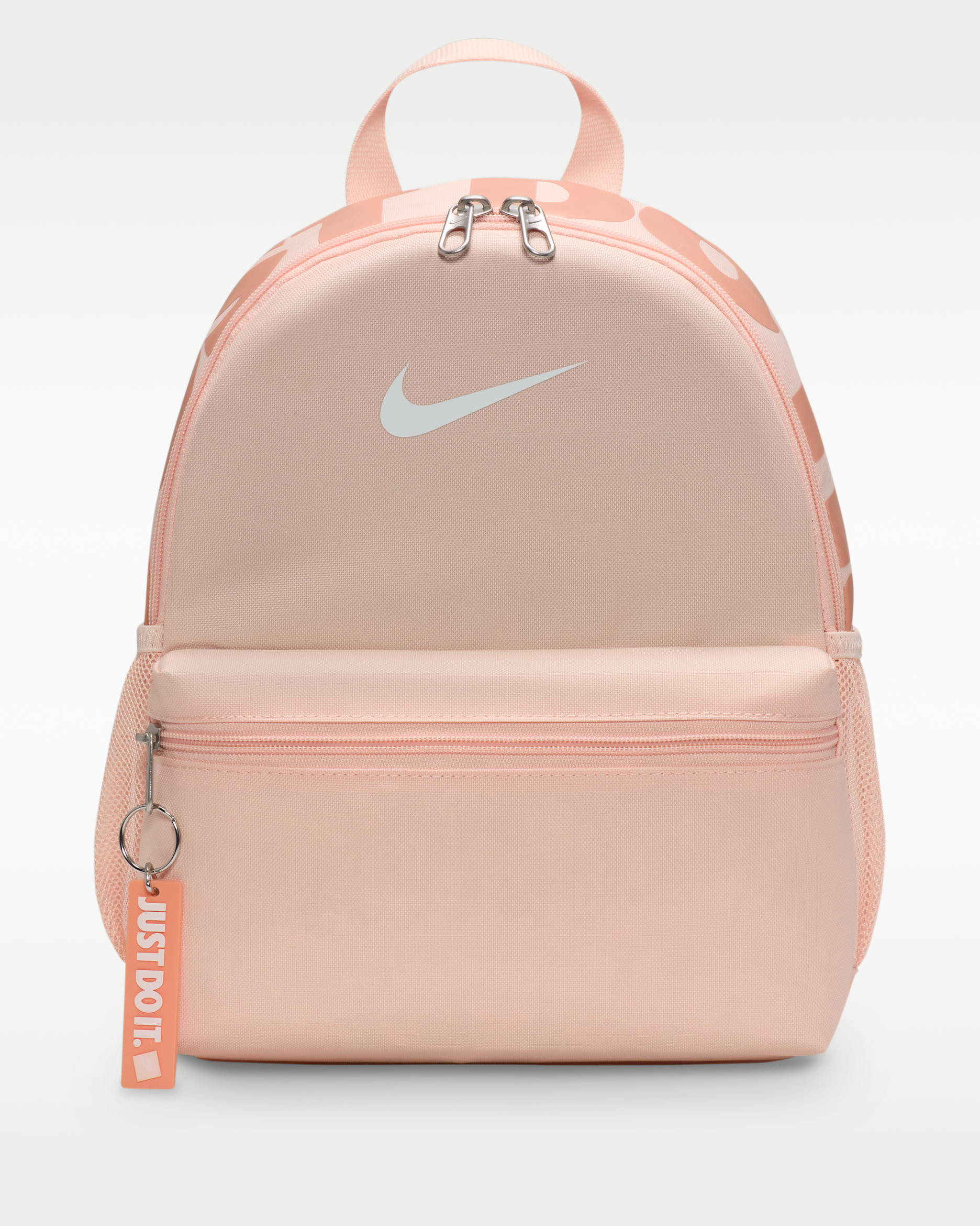 เป้สะพายหลังขนาดเล็กสำหรับเด็ก Nike Brasilia JDI (11 ล.) - Washed Coral/Apricot Agate/Summit White