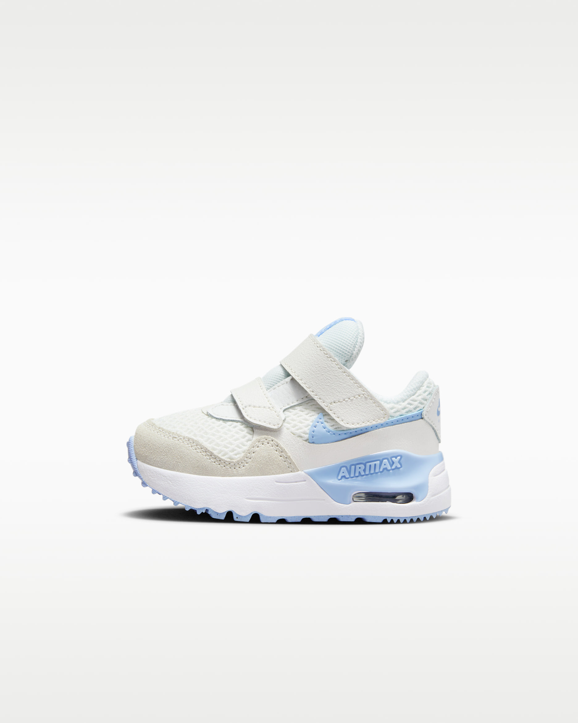 Nike Air Max SYSTM Baby/Toddler Shoes - Summit White/White/Pure Platinum/Cobalt Bliss