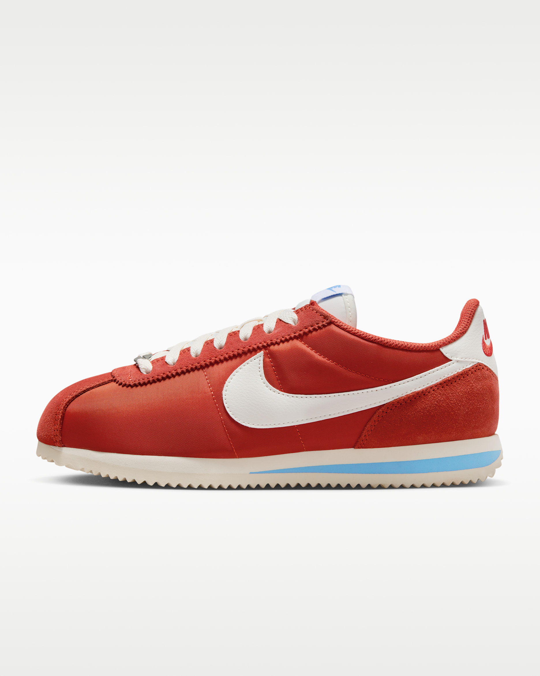 รองเท้าผู้หญิง Nike Cortez Textile - Picante Red/University Blue/Coconut Milk/Sail