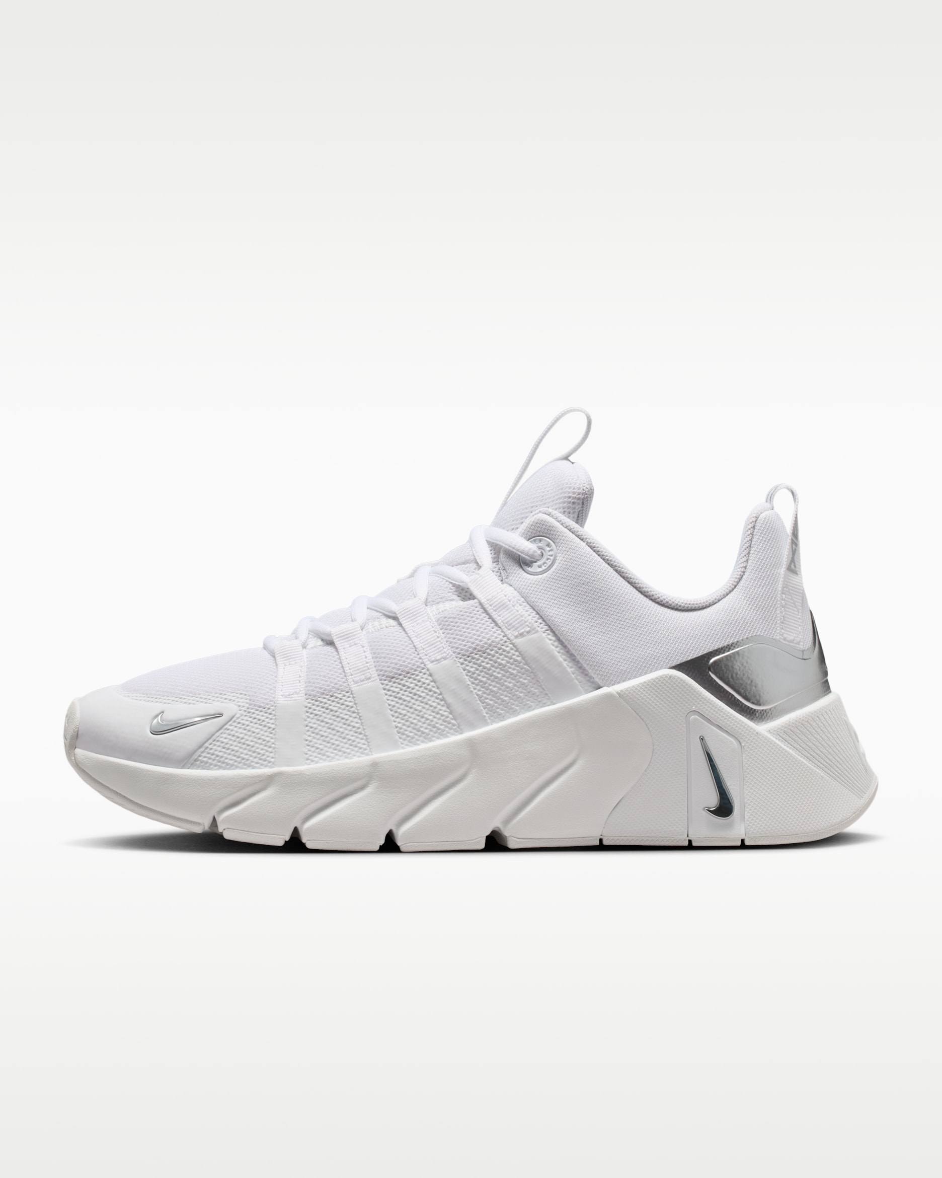 Nike Free Metcon 7 Women's Training Shoes - White/White/Metallic Silver