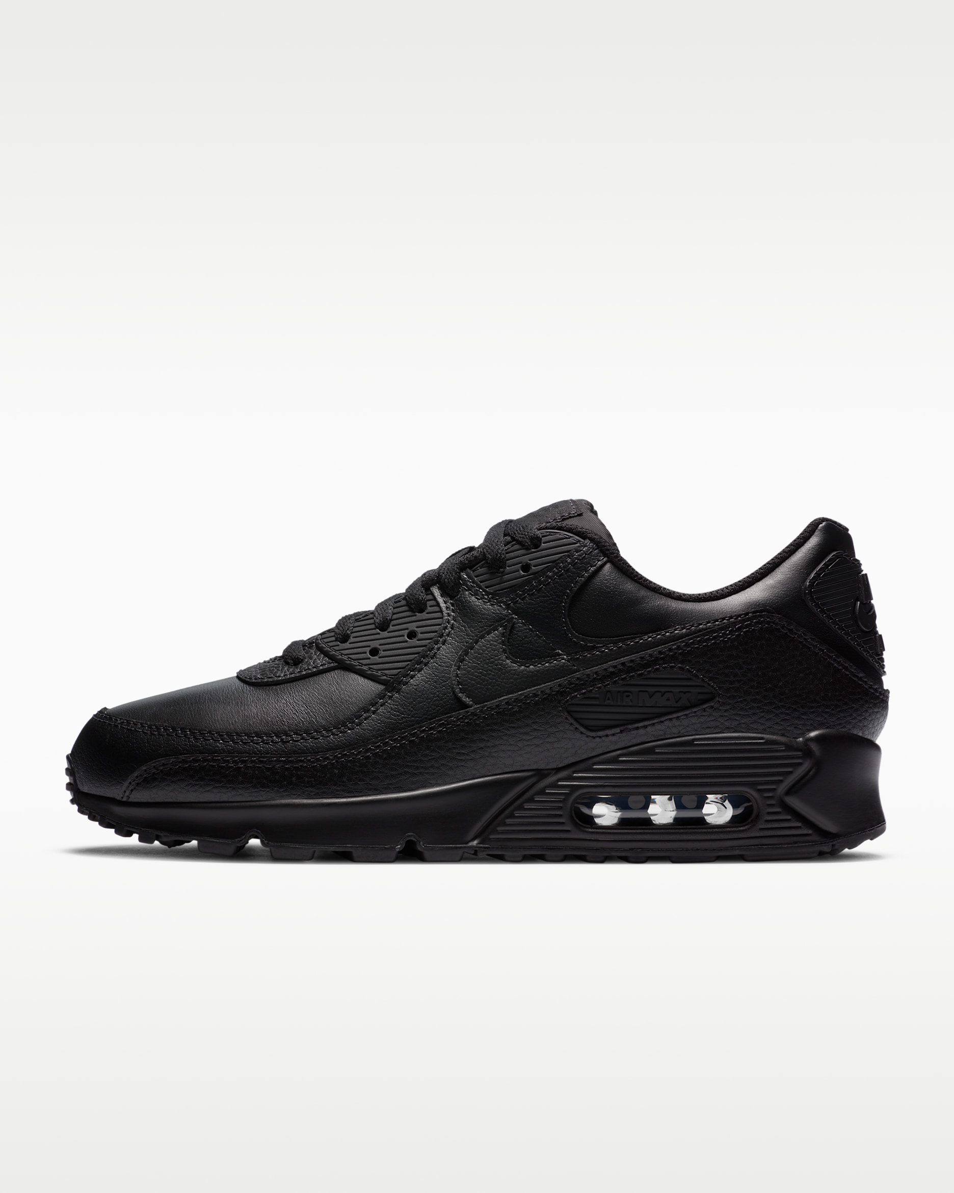 Air Max 90 LTR Men's Shoes - Black/Black/Black