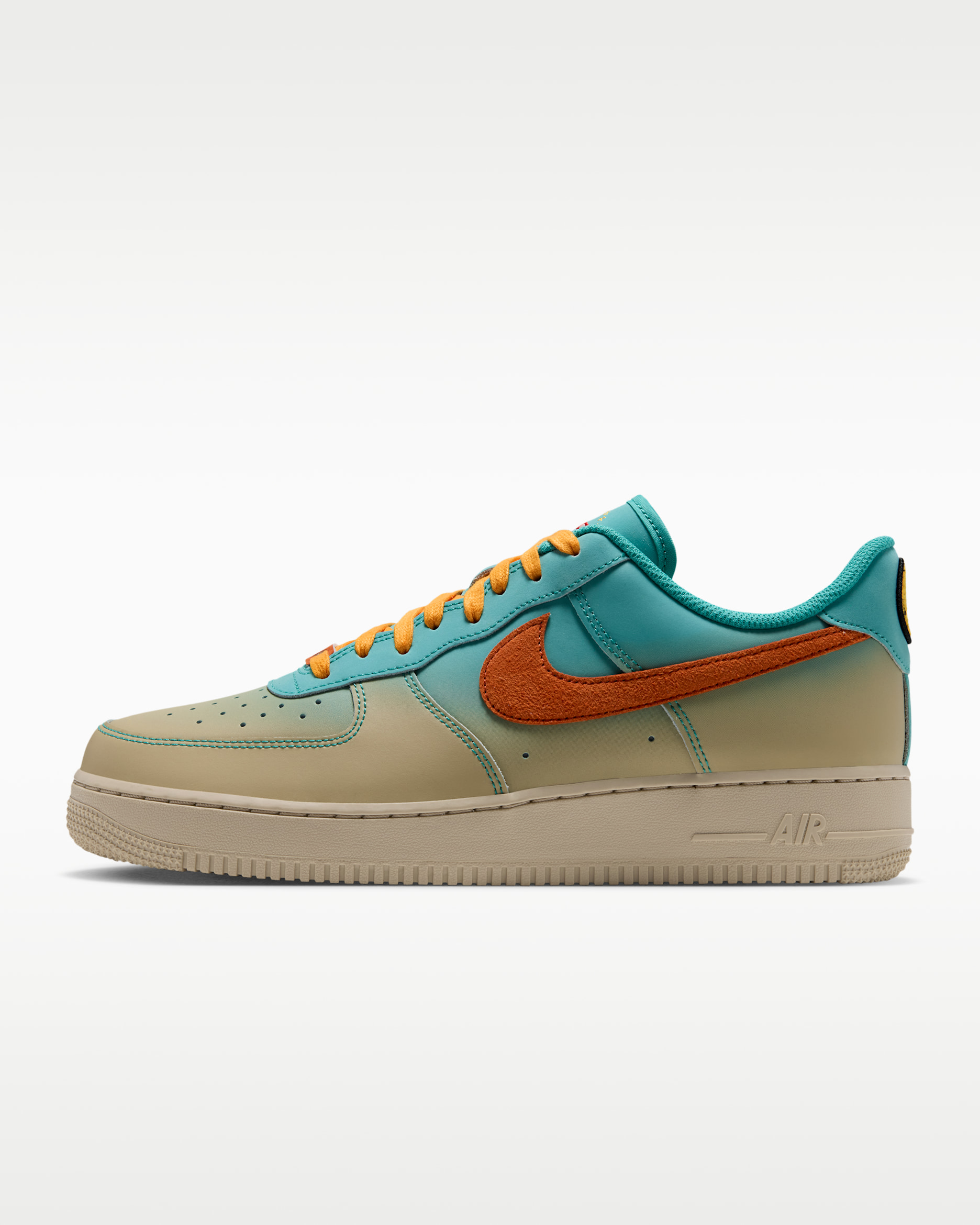 Nike Air Force 1 '07 LV8 N7 Men's Shoes - Oasis Teal/Sand Drift/Sundial/Mesa Orange