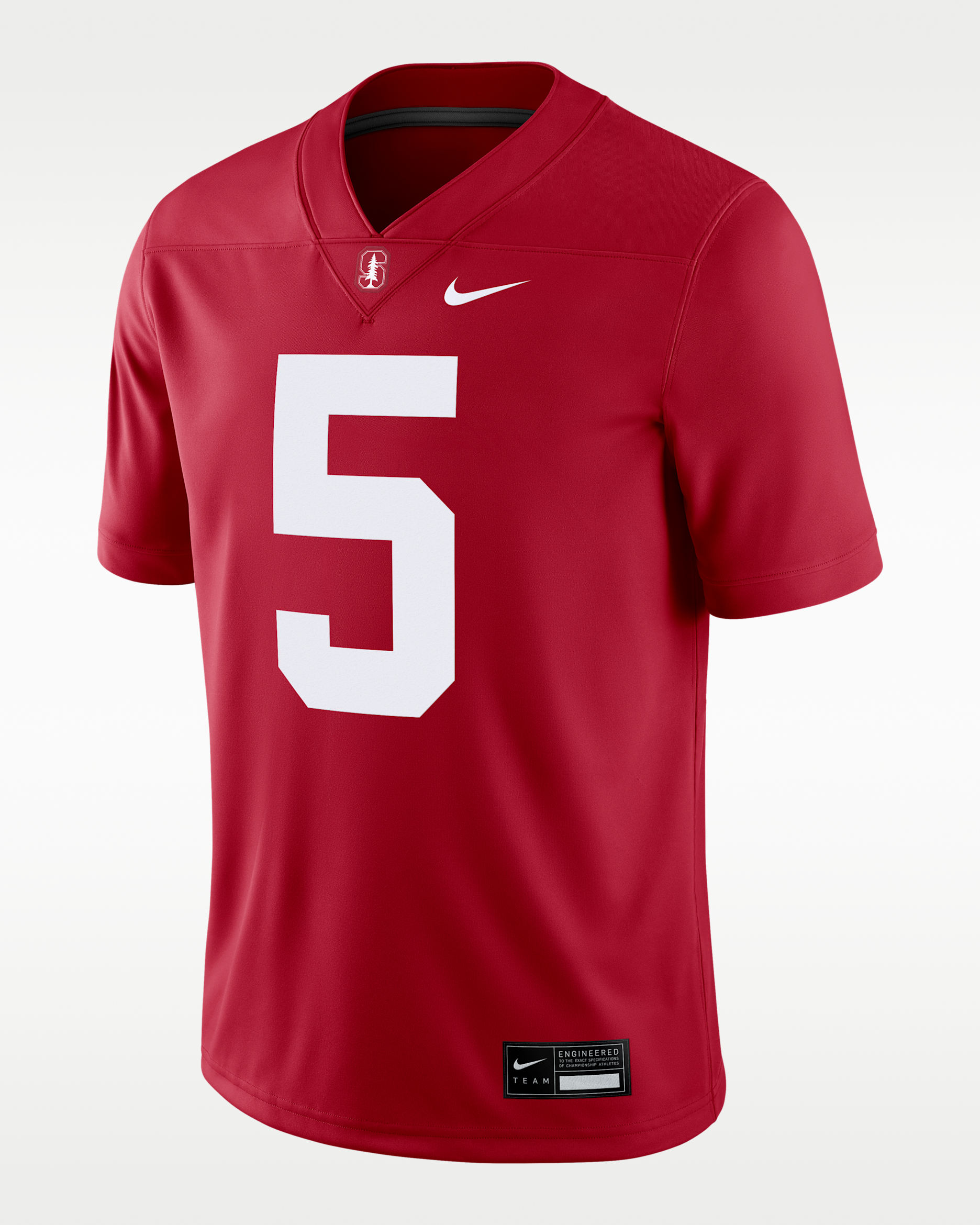Christian McCaffrey Stanford Men’s Nike Dri-FIT College Game Jersey - Cardinal Red
