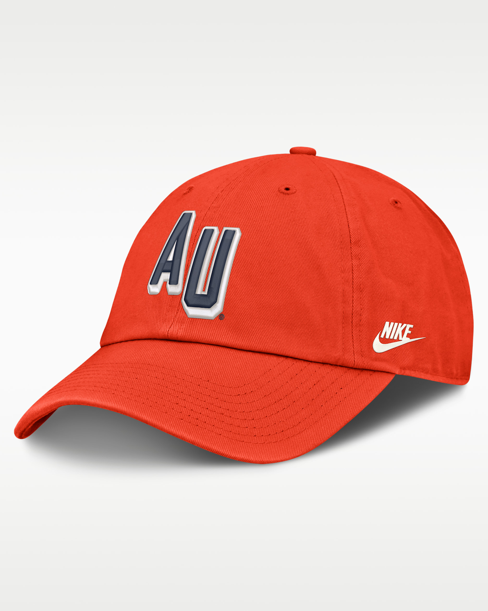 Auburn Natural Club Men's Nike College Adjustable Hat - Orange