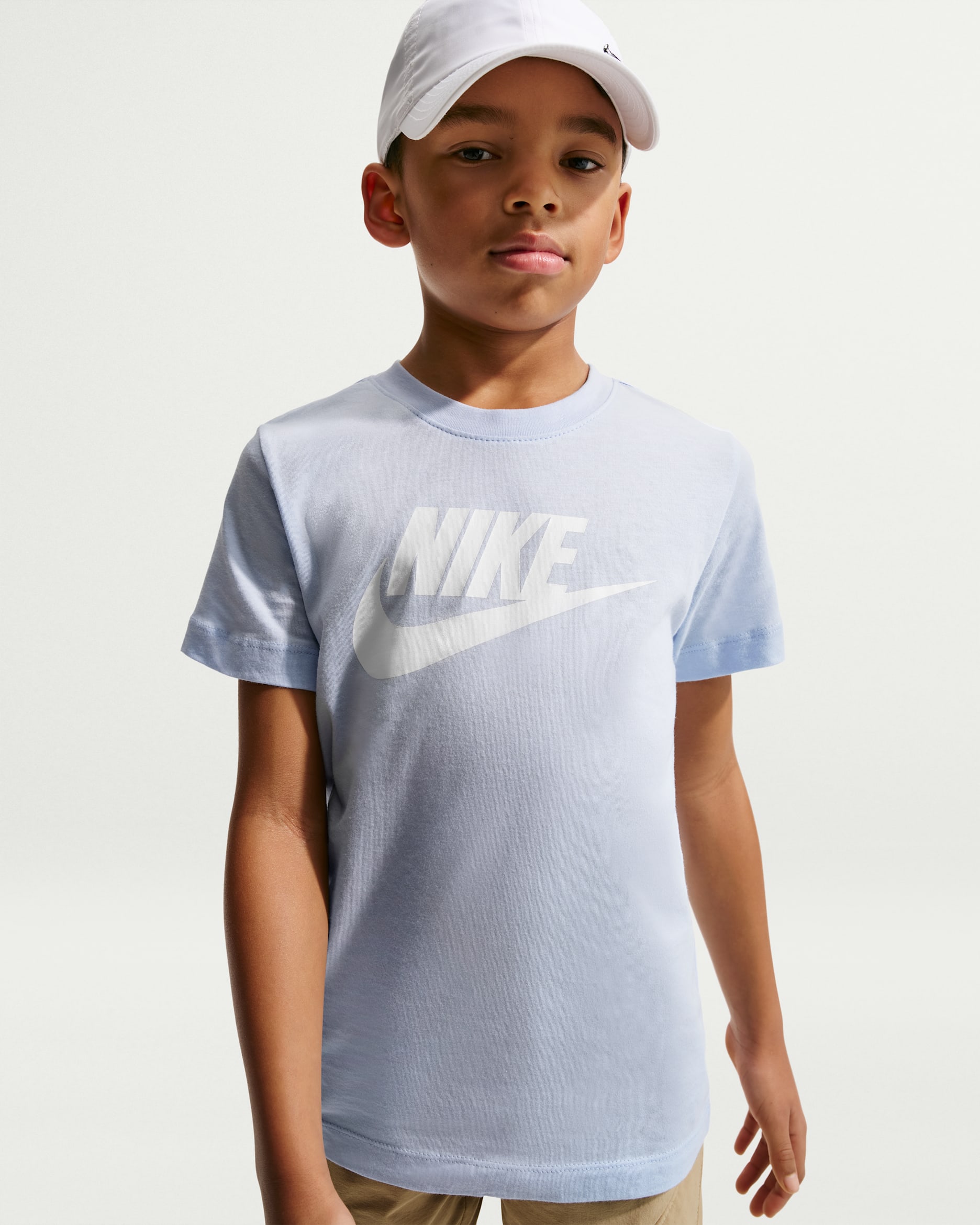 Nike Sportswear Big Kids' T-Shirt - Hydrogen Blue