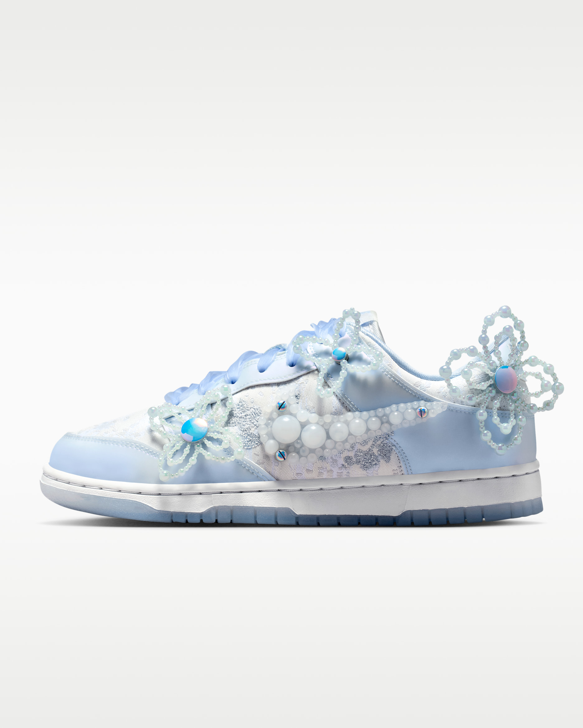 Tenis para mujer Nike Dunk Low Women's Artist Collection - Azul hidrógeno/Gris lobo/Azul hidrógeno/Tinte azul