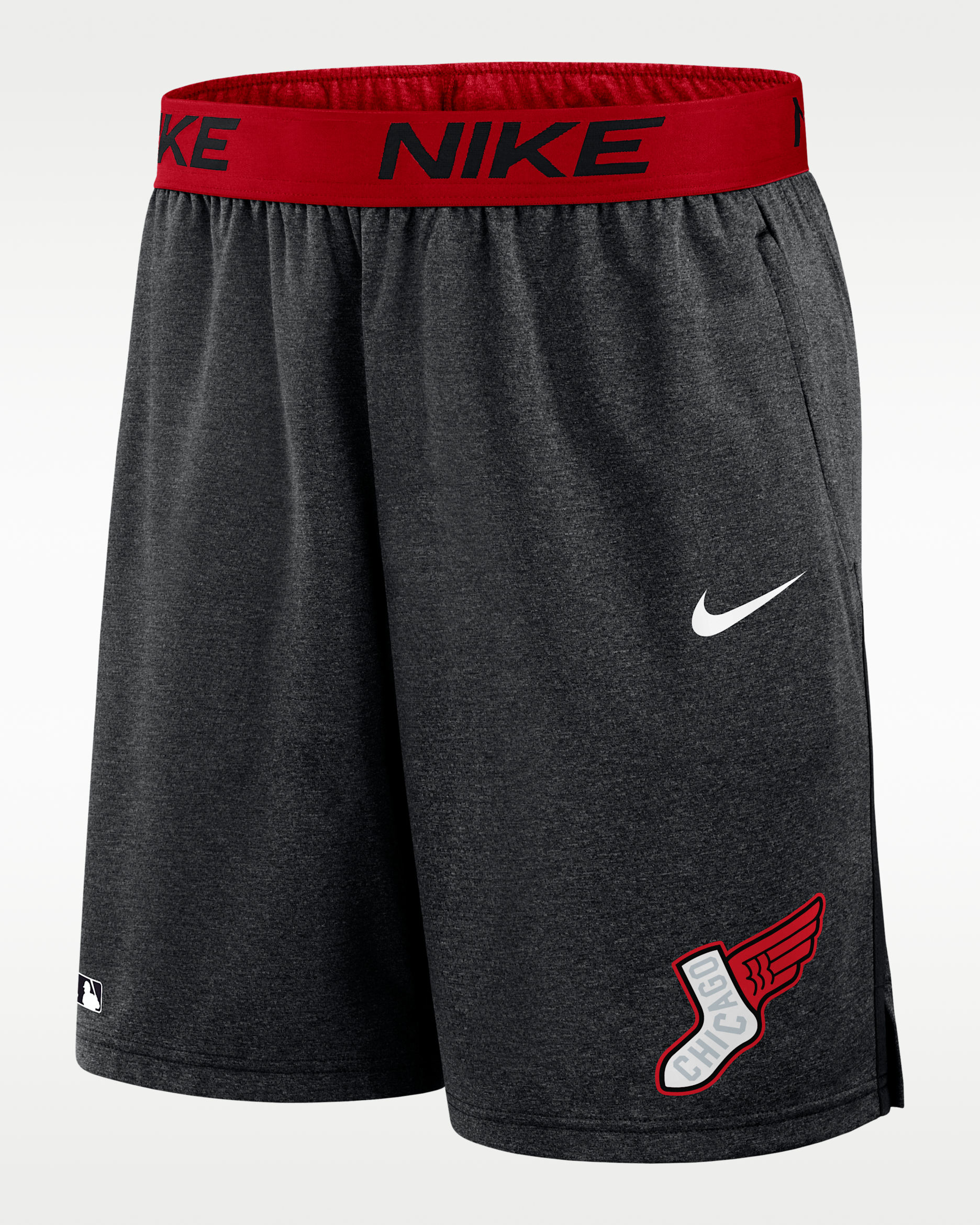 Shorts Nike Dri-FIT de la MLB para hombre Chicago White Sox City Connect - Negro